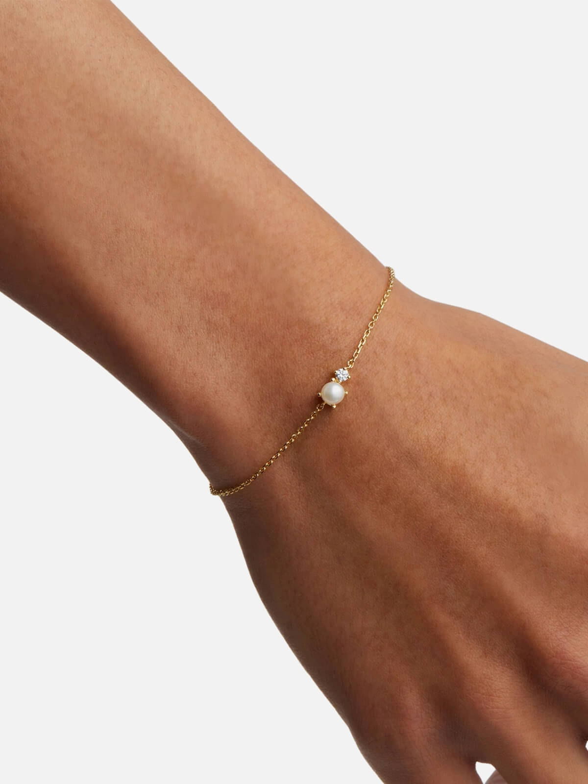 18k Gold Vermeil Serenely Yours Pearl Bracelet