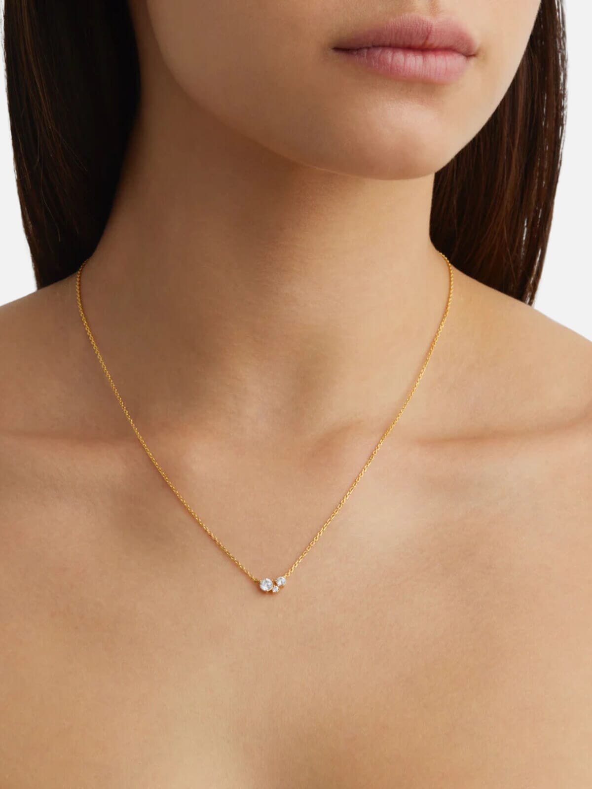 18k Gold Vermeil Whispers of Love Necklace Necklaces By Charlotte 