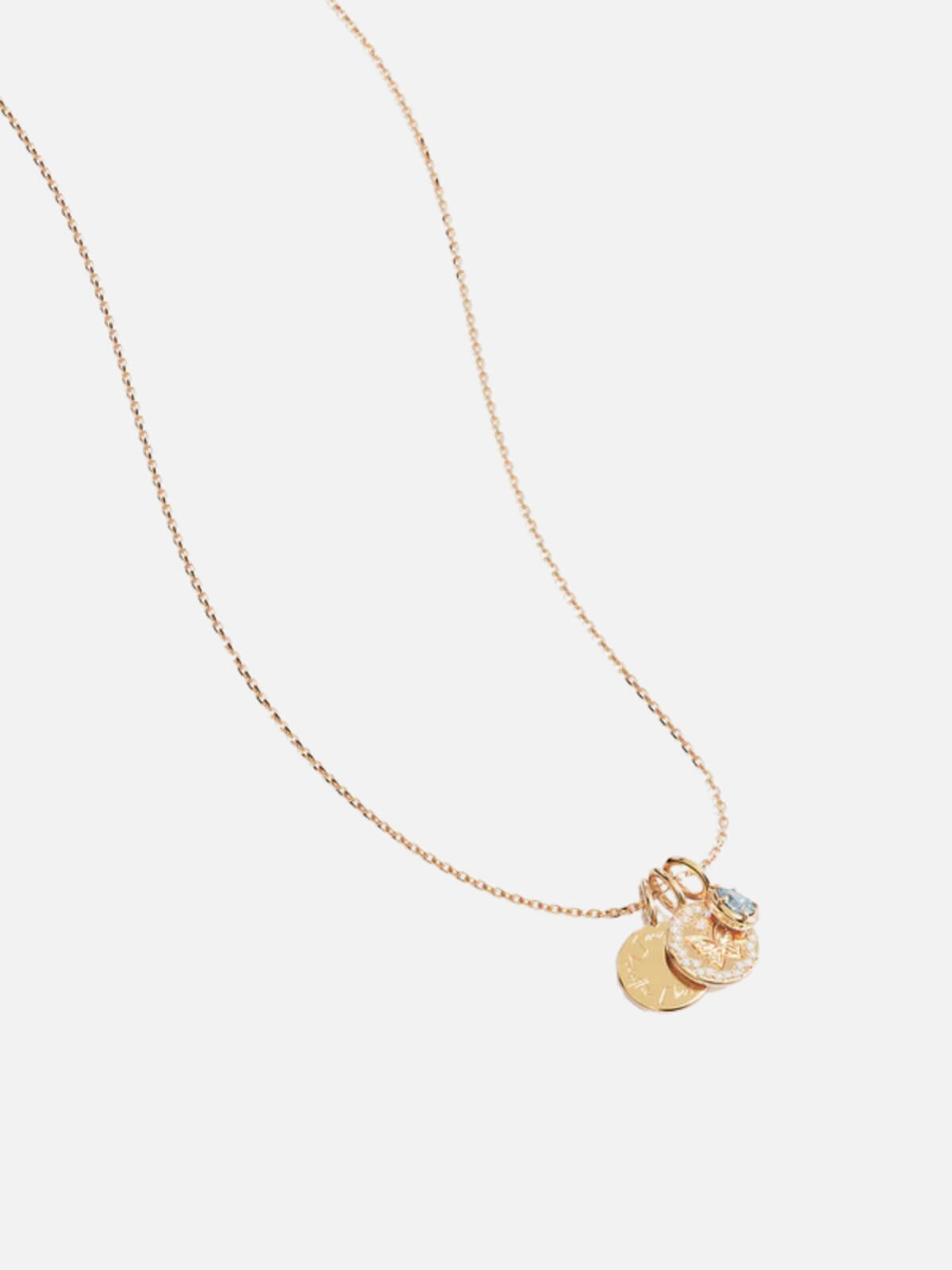 18k Gold Vermeil With Freedom I Become Necklace