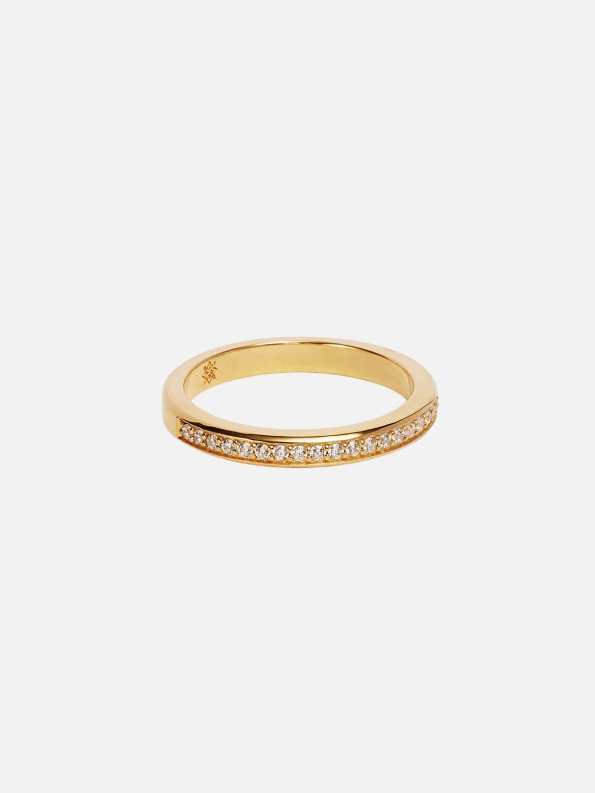 18k Gold Vermeil With Love Ring