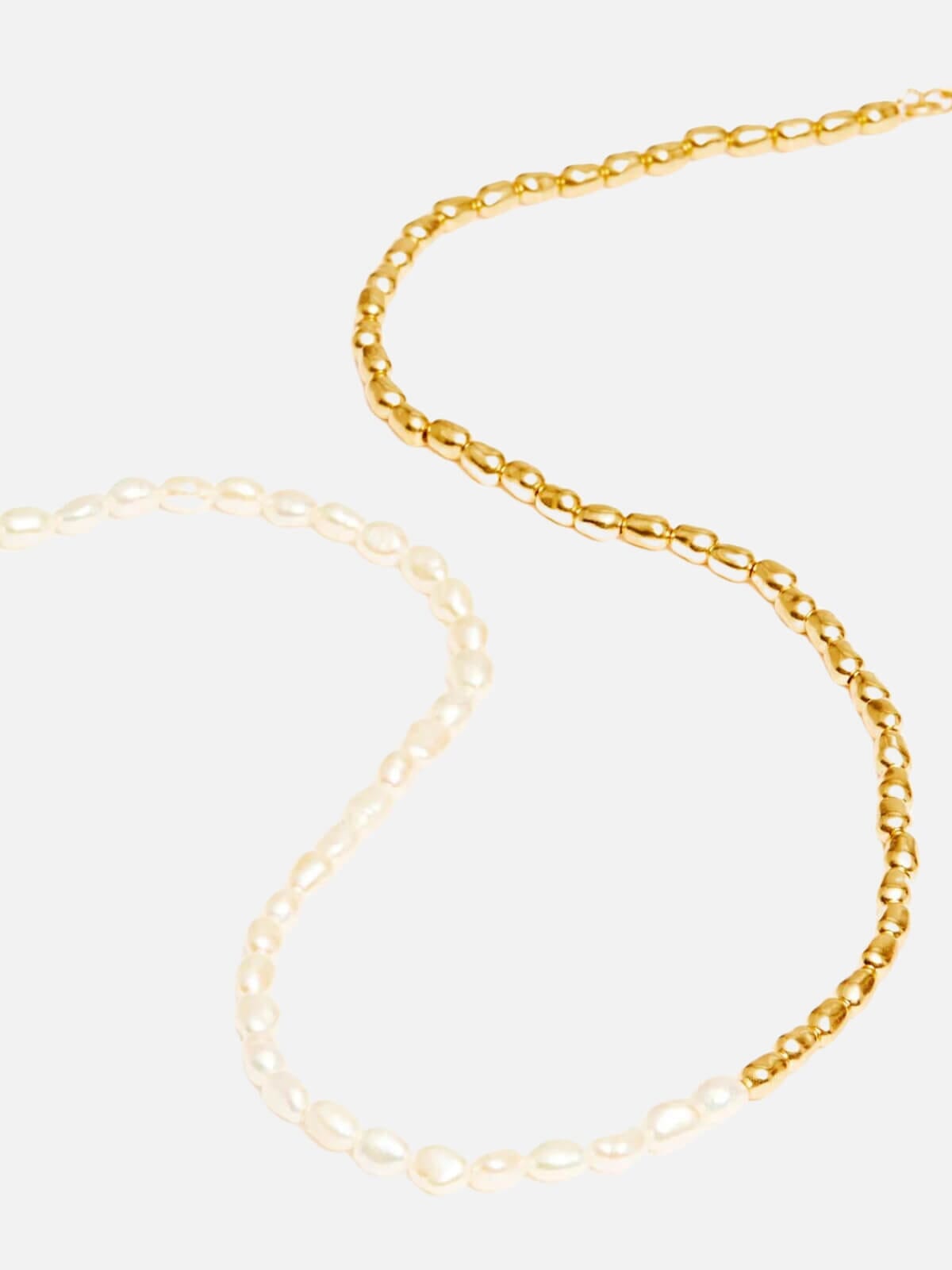 by charlotte | By Your Side Pearl Choker - Gold | Perlu