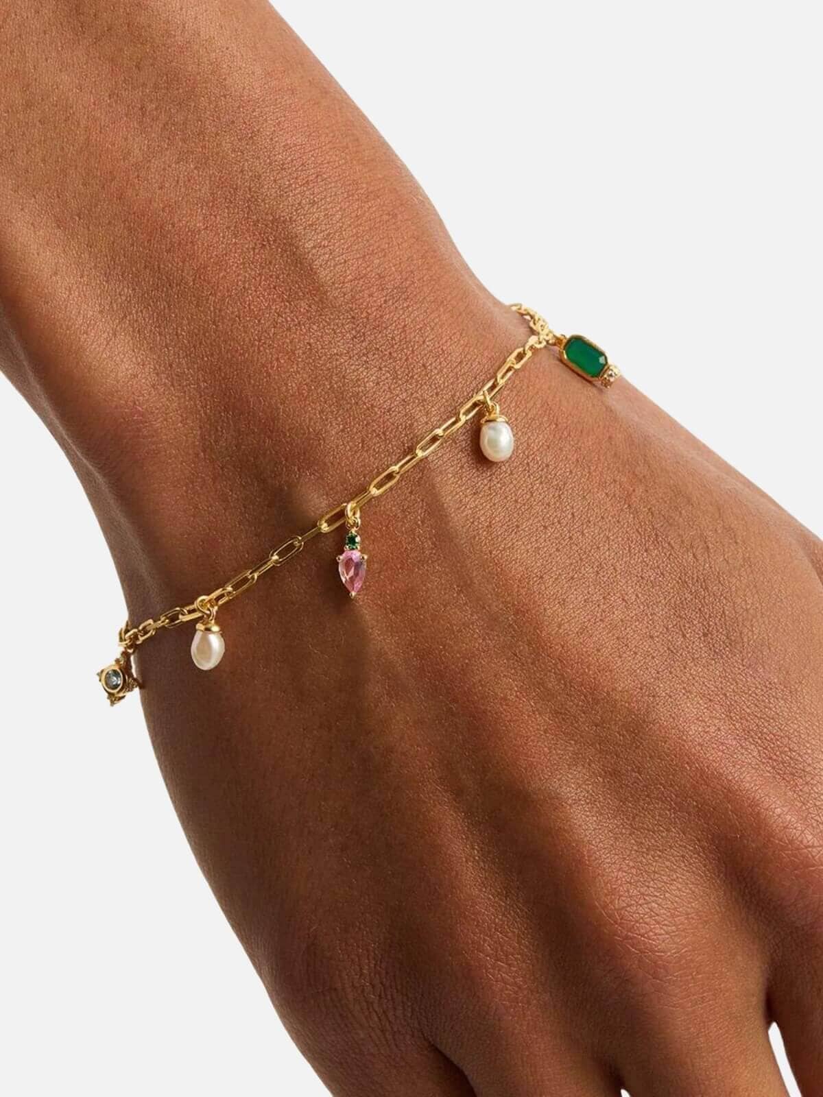 Connect to the Universe Bracelet - Gold Bracelets By Charlotte 