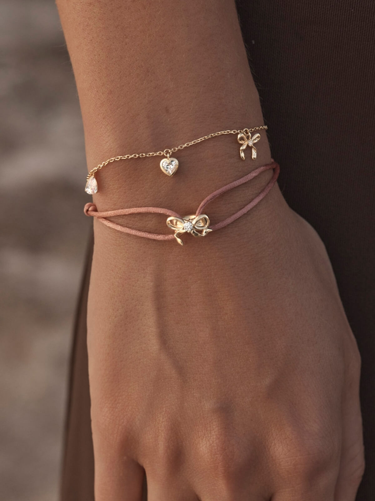 Forever More Bow Petal - 18K Gold