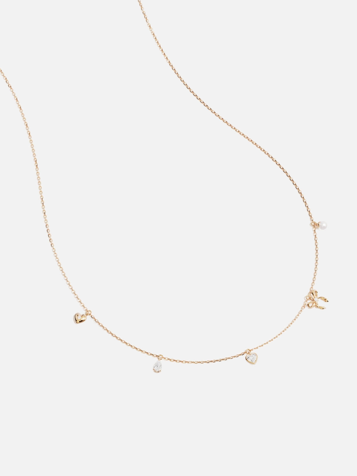 Forever Yours Charm Choker - 18K Gold