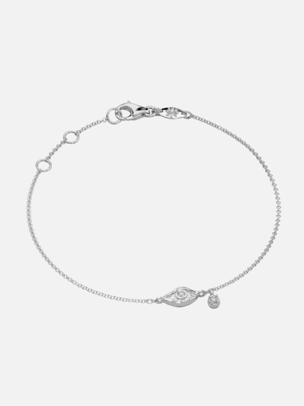 by charlotte | I am Protected Bracelet - Silver | Perlu