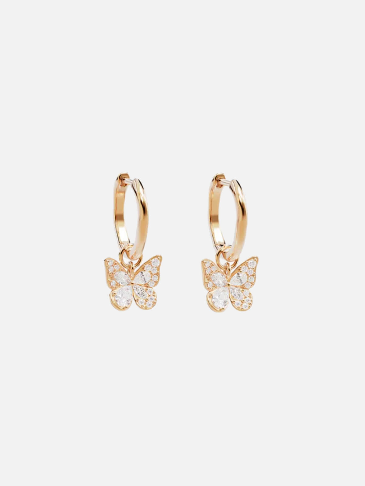 I Believe, I Become Hoops - 18k Gold Vermeil