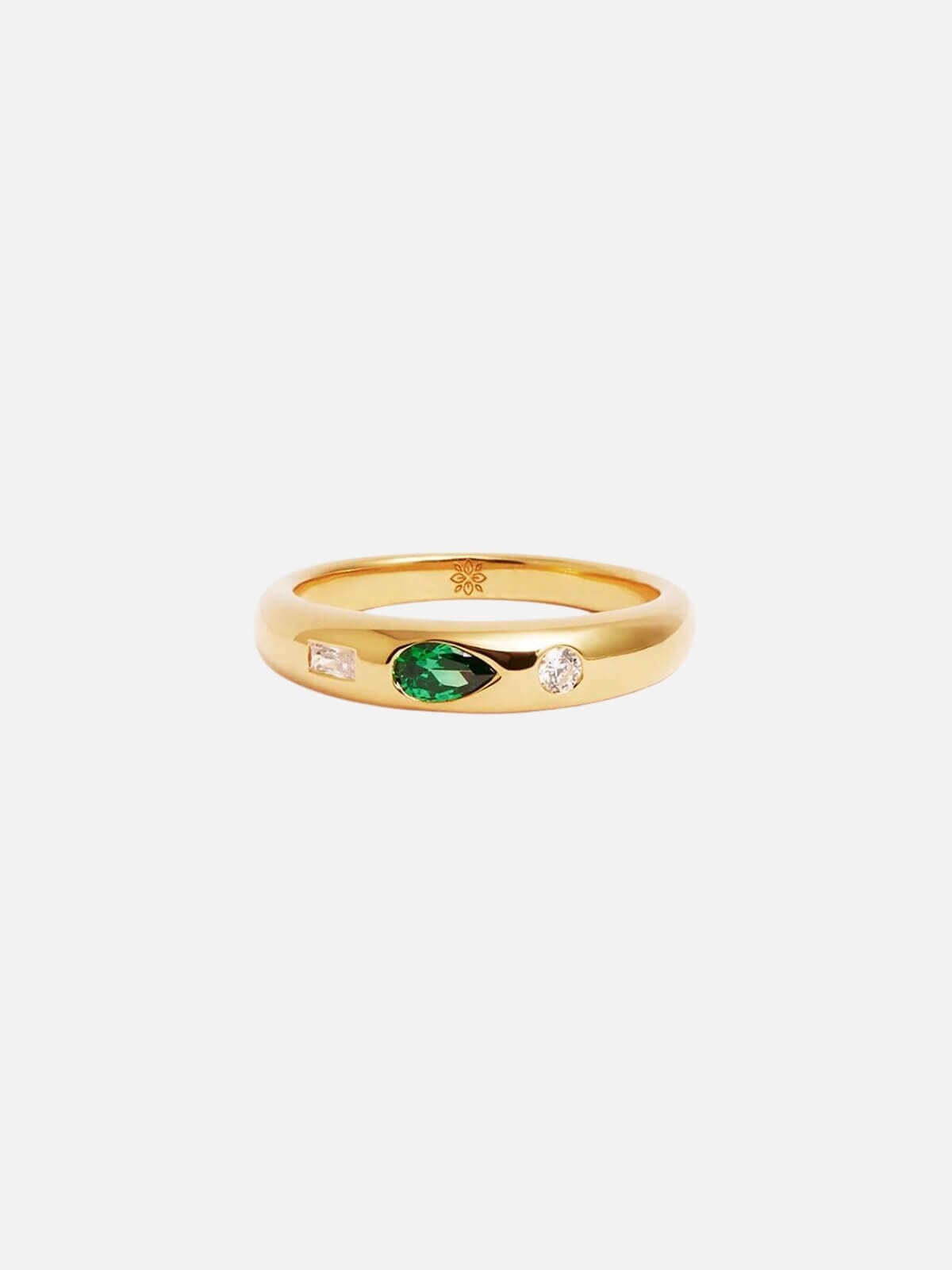 By Charlotte | Magnetic Soul Ring - 18k Gold | Perlu