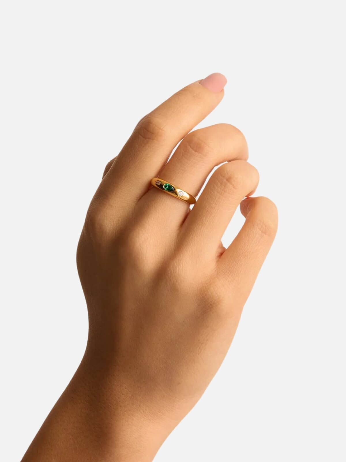 By Charlotte | Magnetic Soul Ring - 18k Gold | Perlu