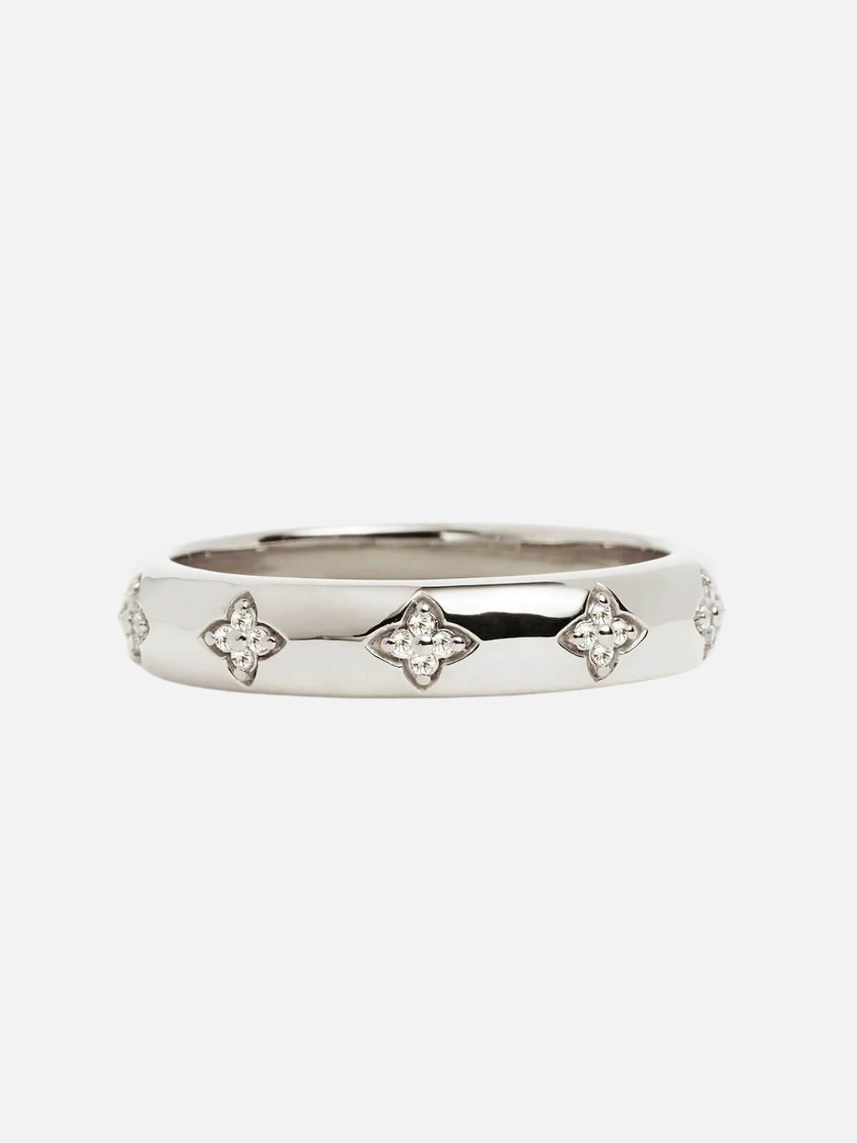 Sterling Silver Bloom With You Lotus Ring