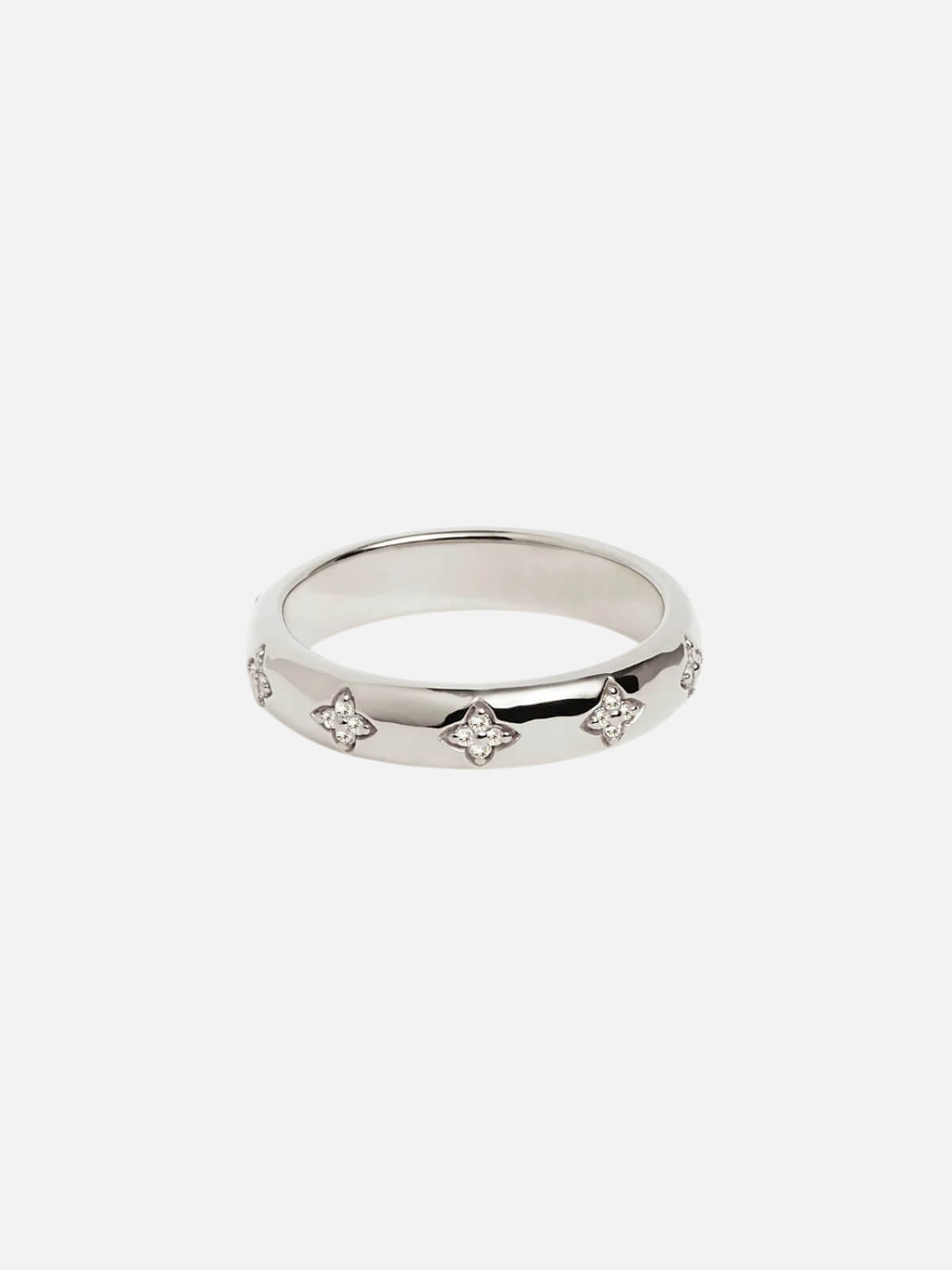 Sterling Silver Bloom With You Lotus Ring