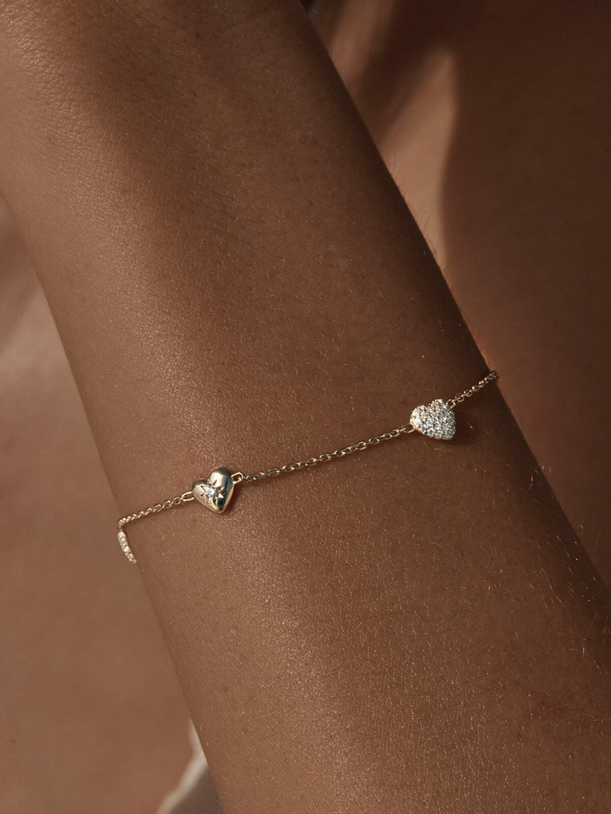 You Have My Heart Charm Bracelet - 18K Gold