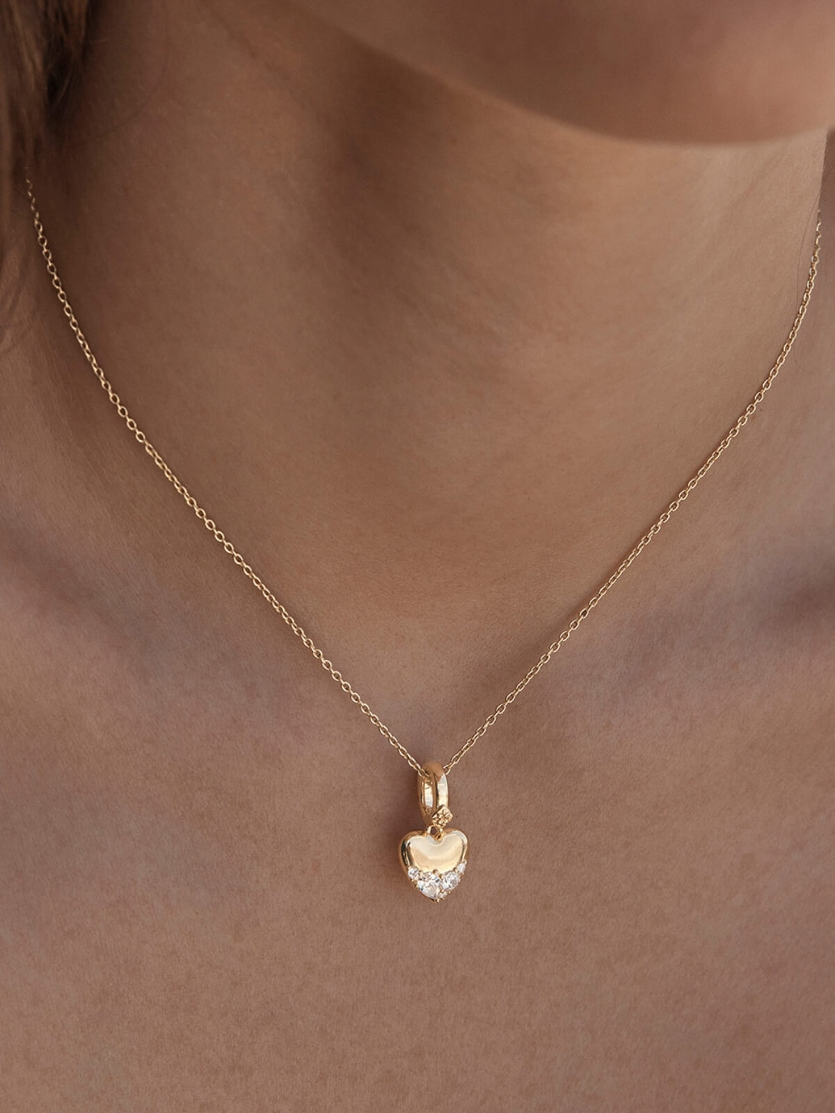 You Have My Heart Pendant - 18K Gold