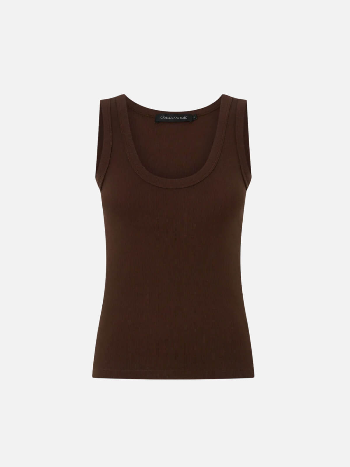 Abel Rib Tank - Chocolate
