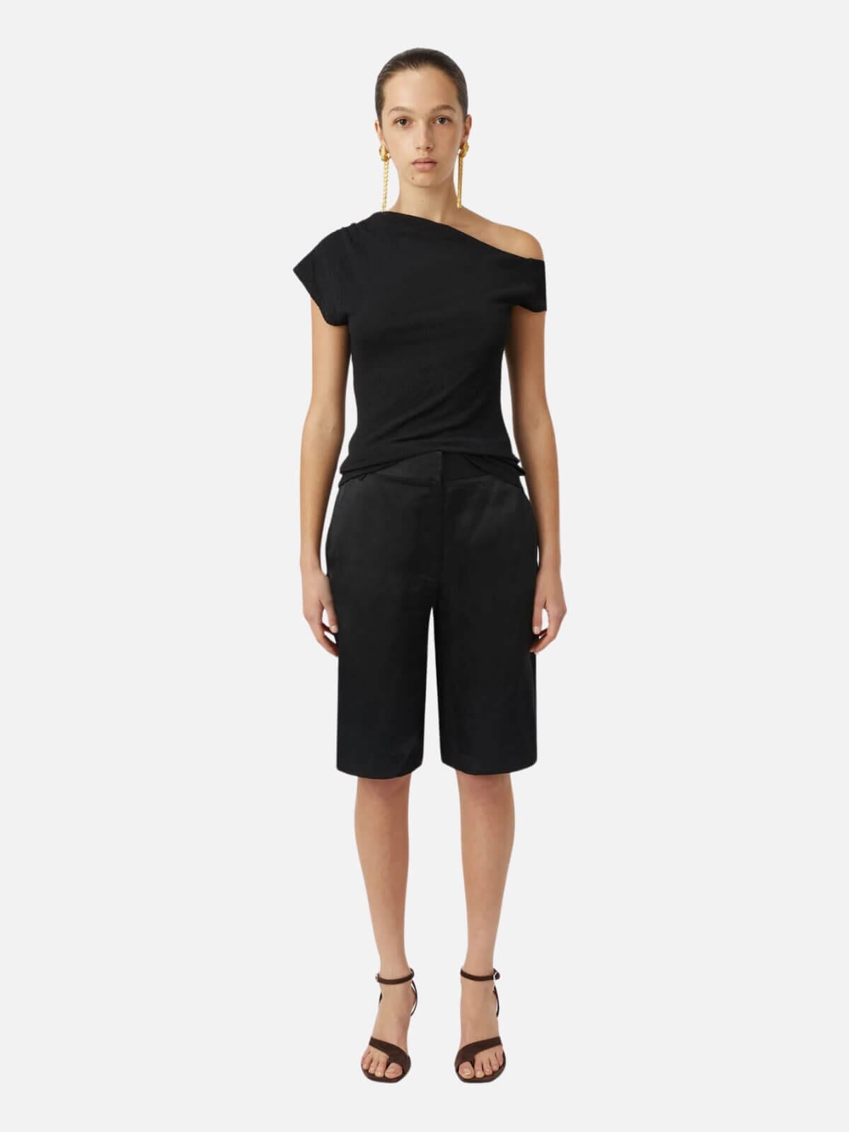 Camilla and Marc | Cali Top - Black | Perlu