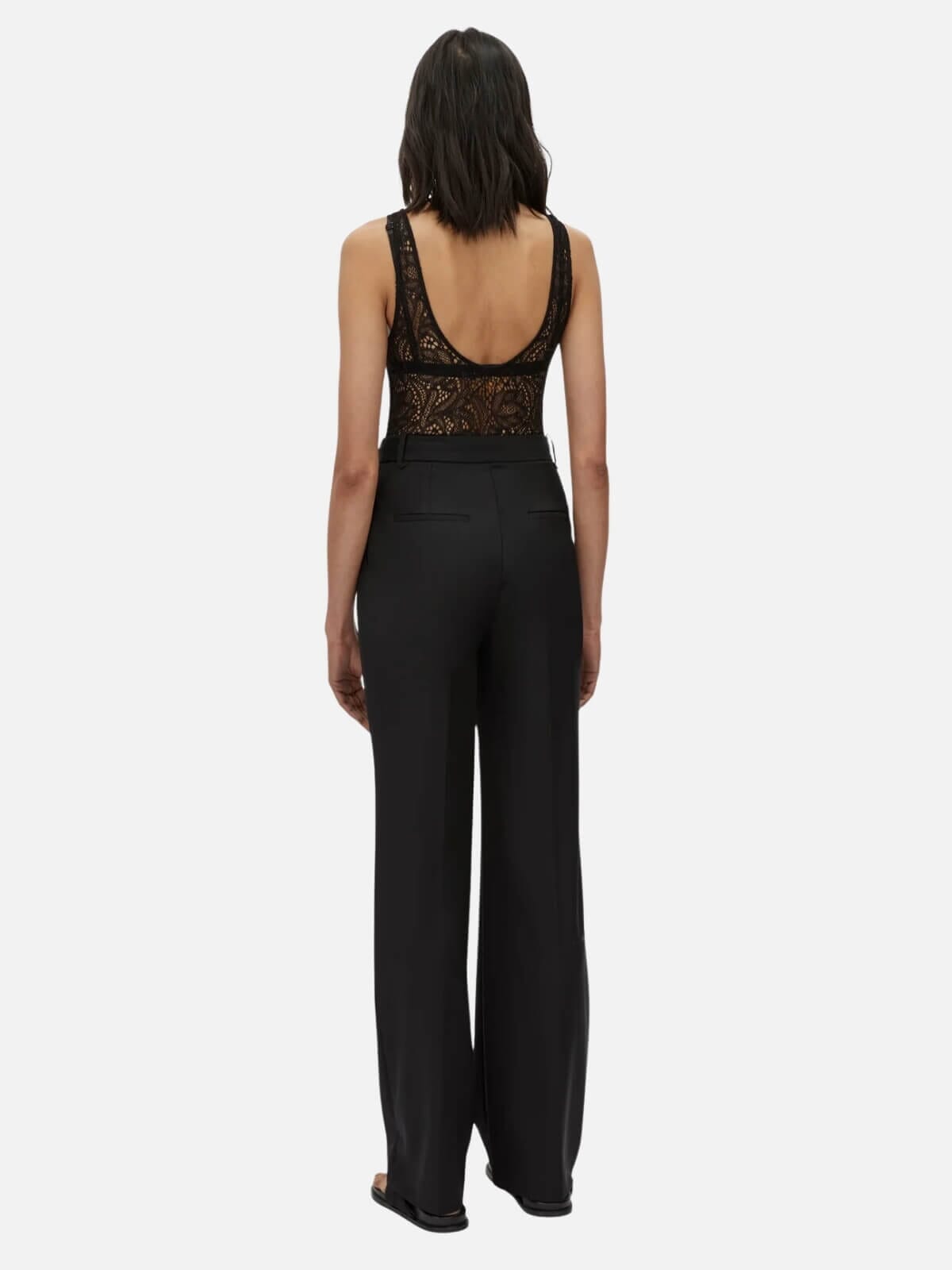 Camilla and Marc | Callisto Lace Bodysuit - Black | Perlu
