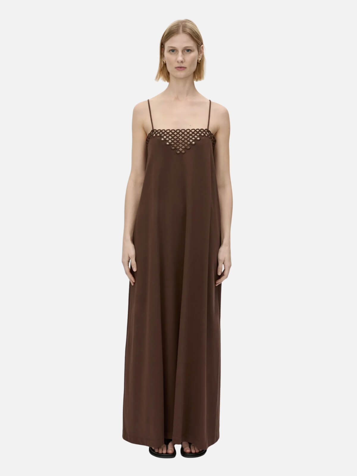 Camilla and Marc | Lolani Maxi Dress - Chocolate | Perlu