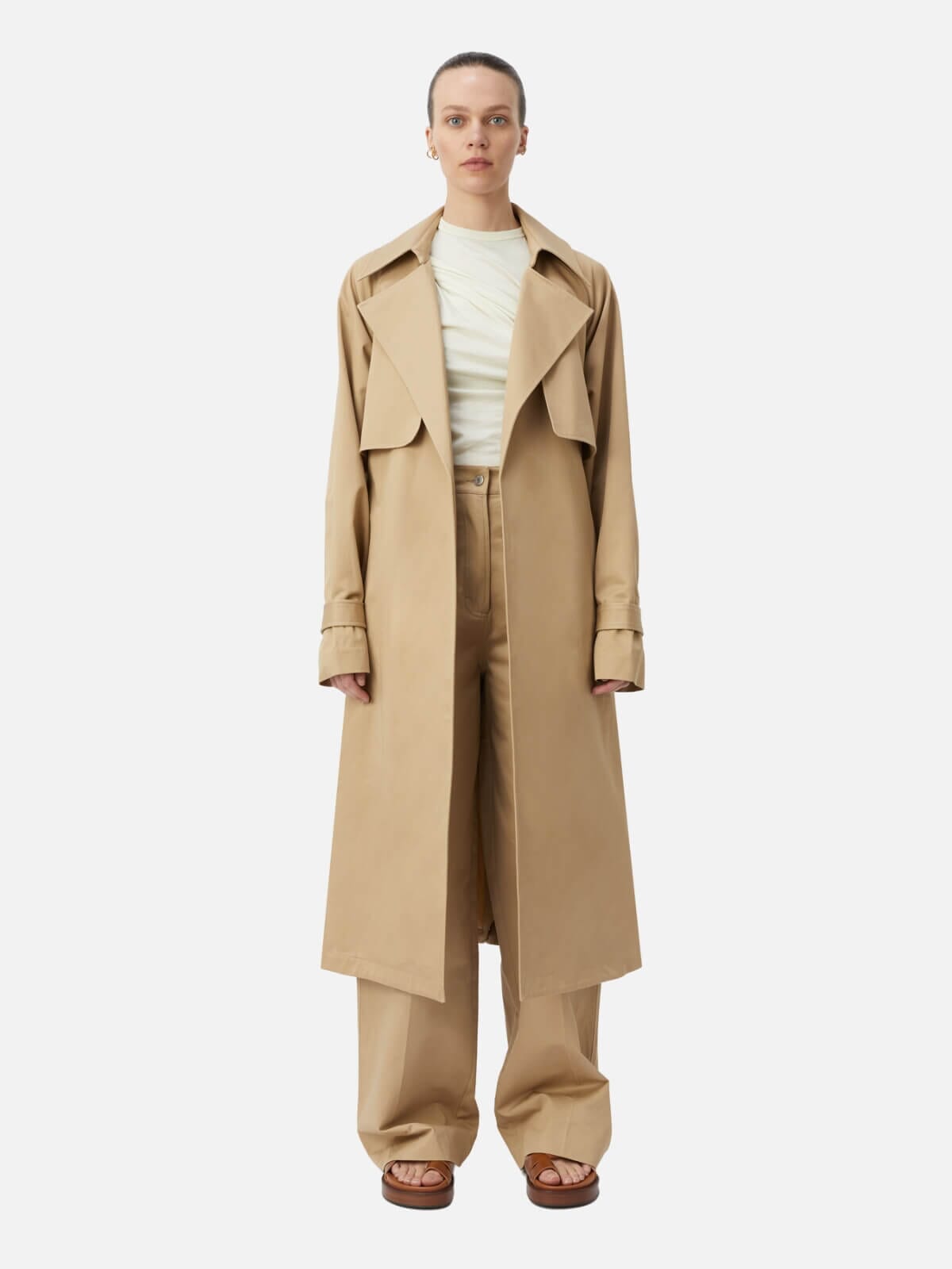 Mika Trench Coat Fawn