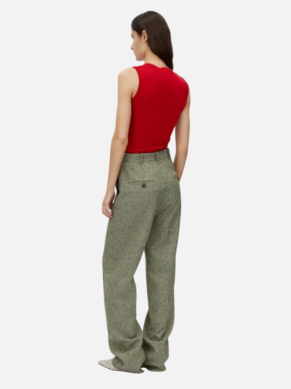 Camilla and Marc | Nora Crew Tank - Ruby Red | Perlu