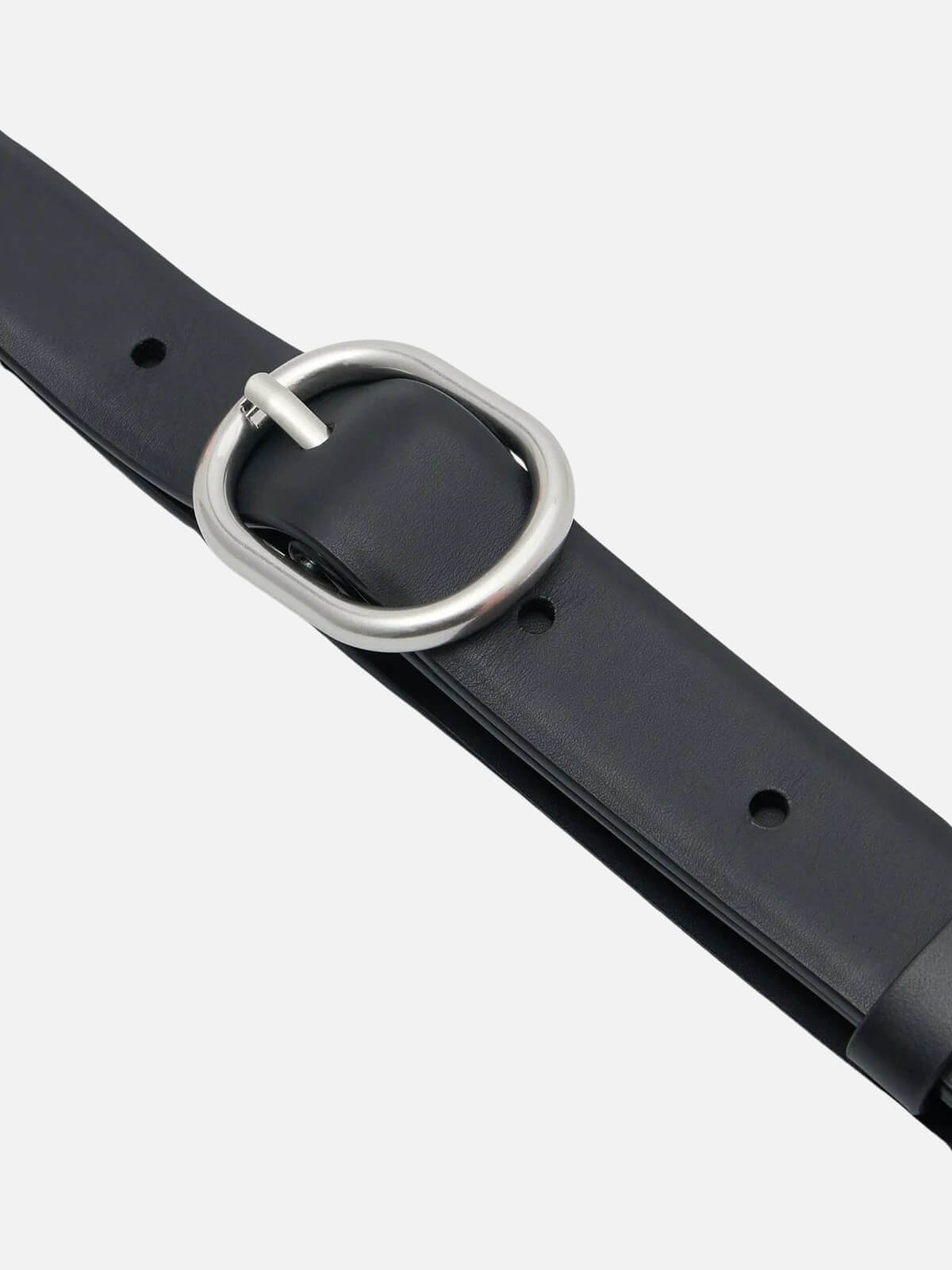 Rae Belt - Black/Silver