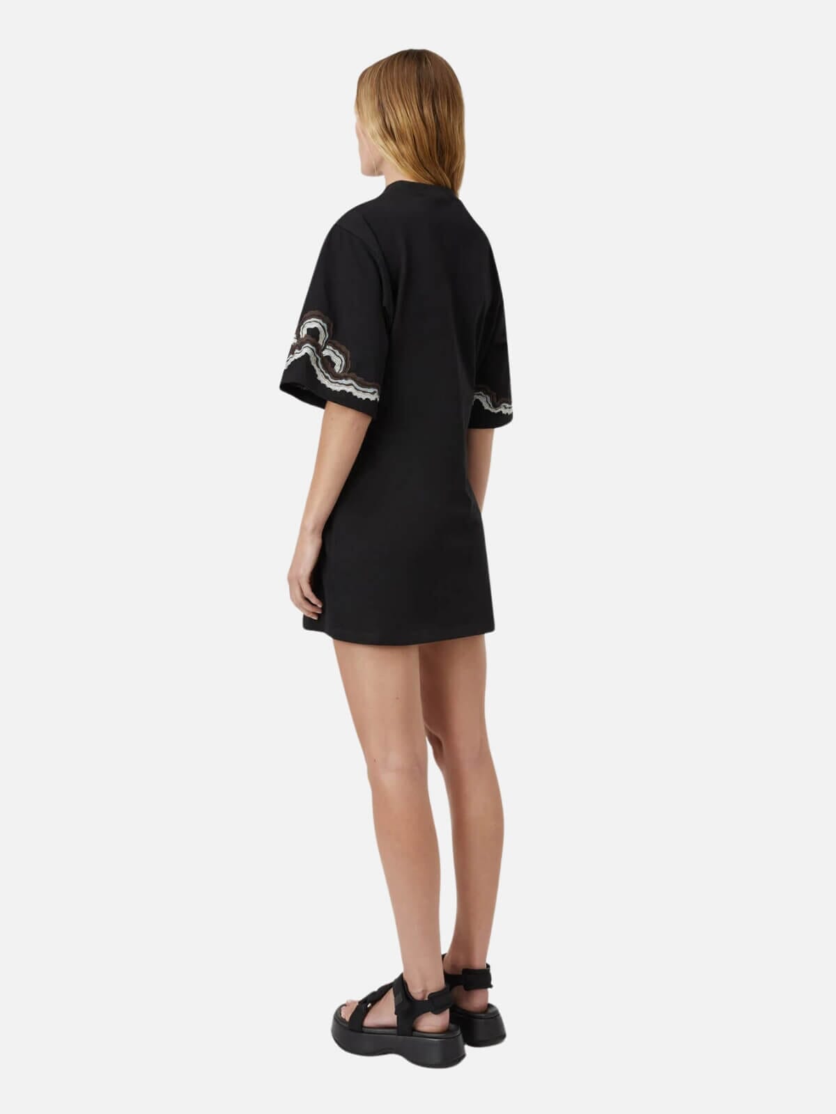 Camilla and Marc | Serene Tee Dress - Black | Perlu