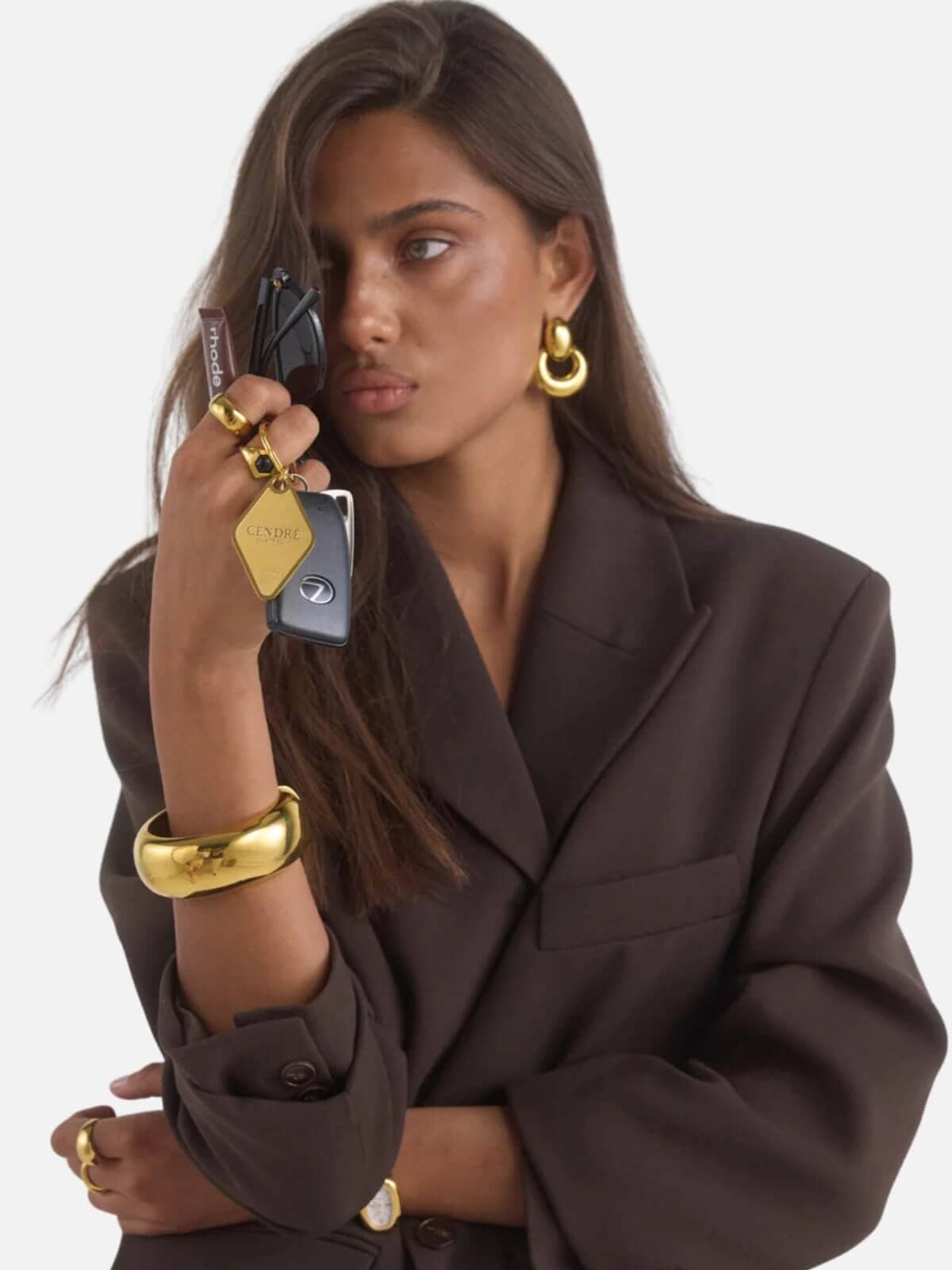 Hattie Earrings - Gold Accessories Cendre 