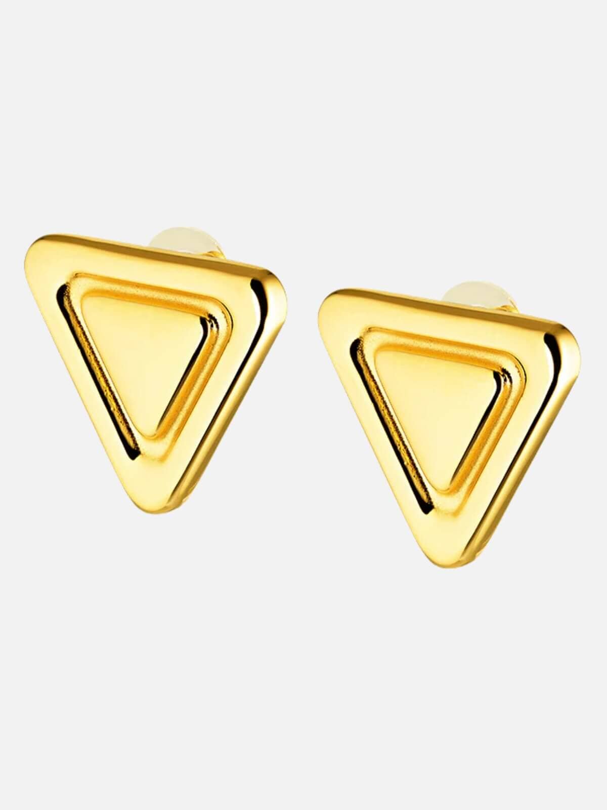 Cendre | Louvre Earrings - Gold | Perlu