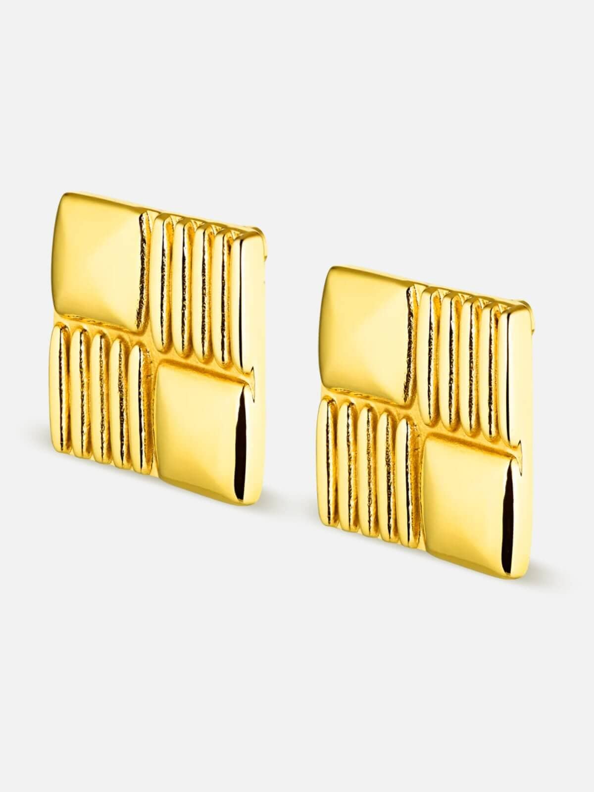 Cendre | Valentina Earrings - Gold | Perlu