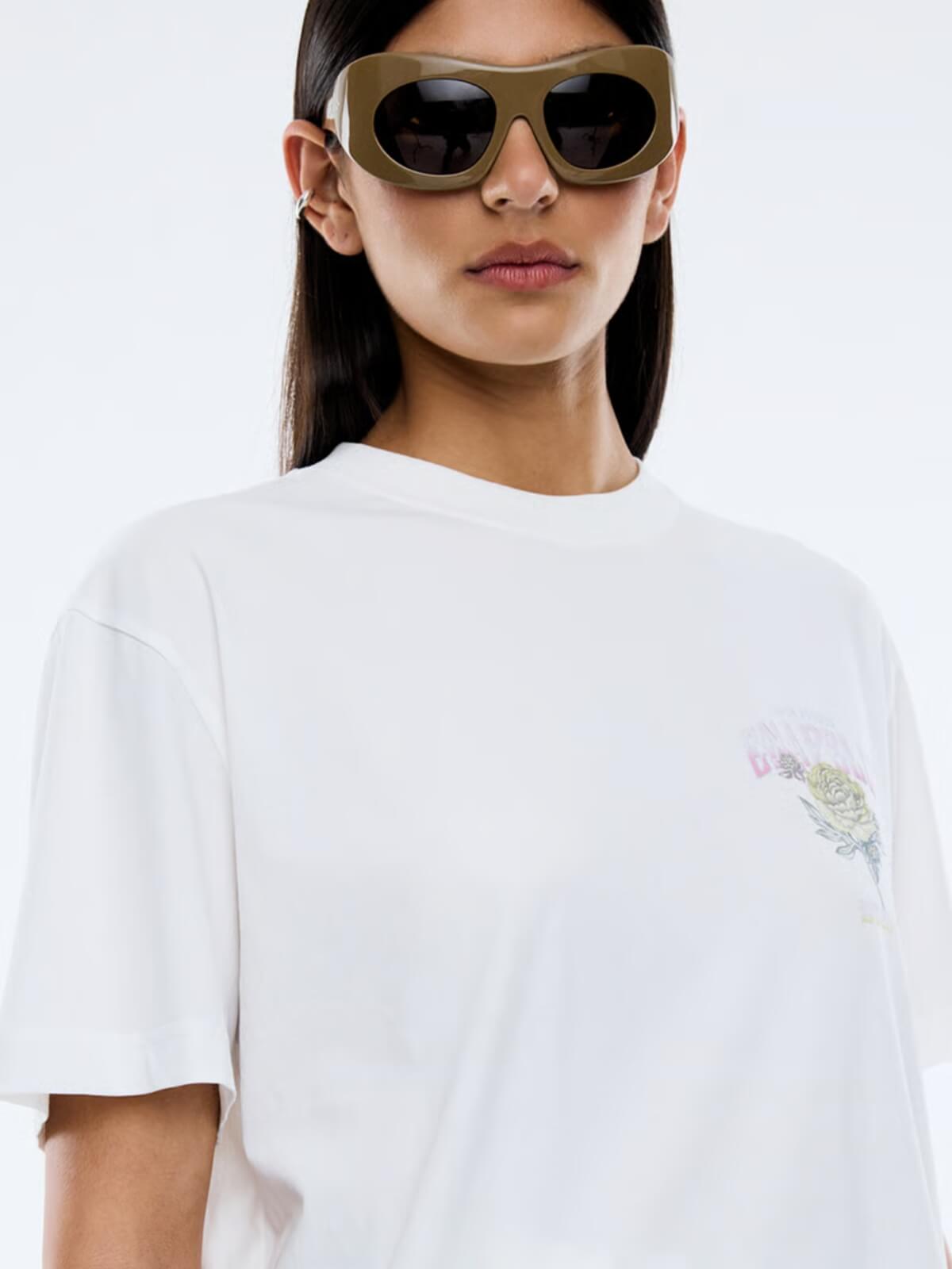 EP Rose Tee - Vintage White