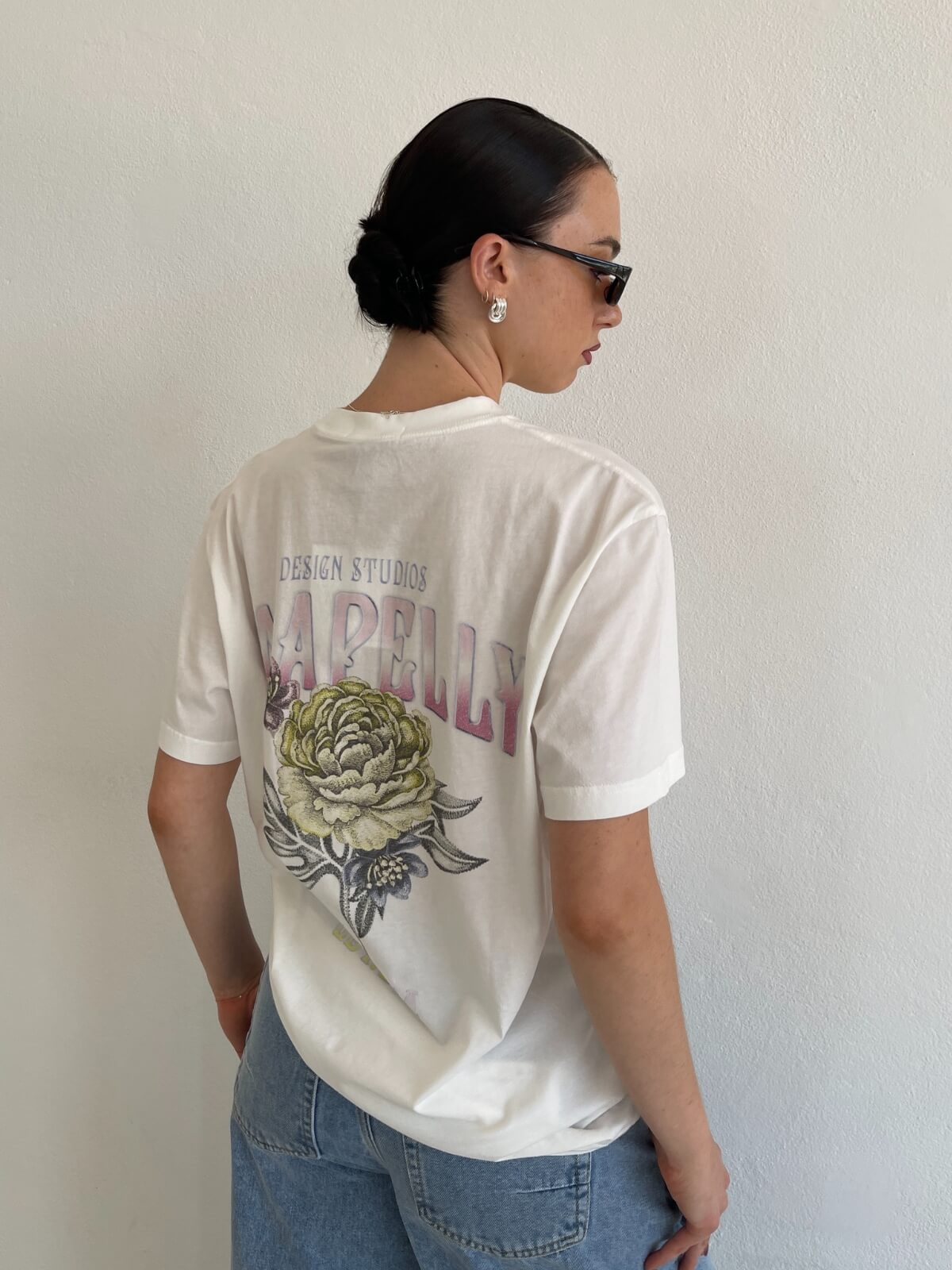 EP Rose Tee - Vintage White