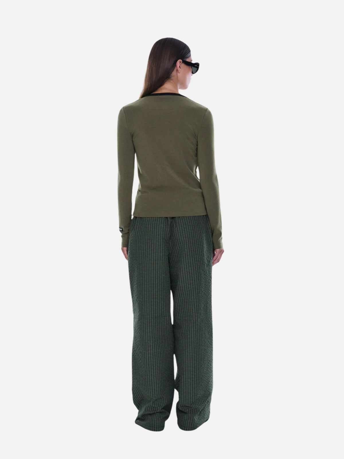 Jade Long Sleeve Top - Olive