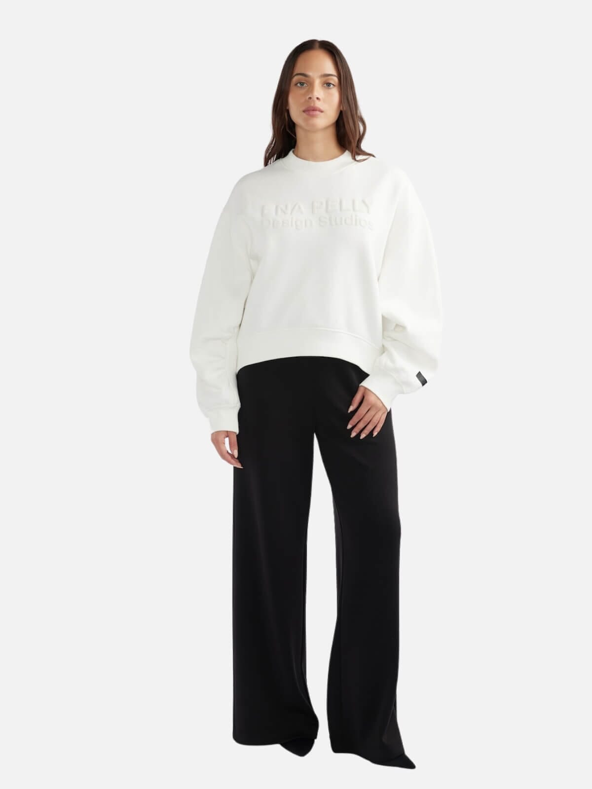 Ena Pelly | Timeless Sweatshirt - Vintage White | Perlu