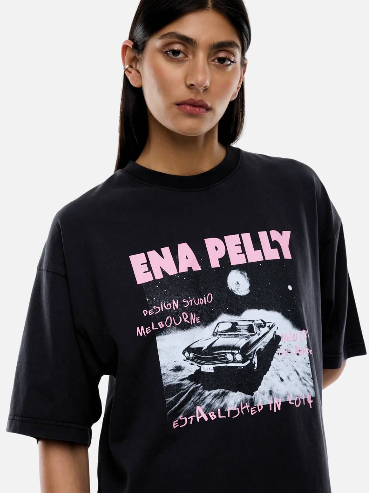 Vintage Car Tee - Vintage Black