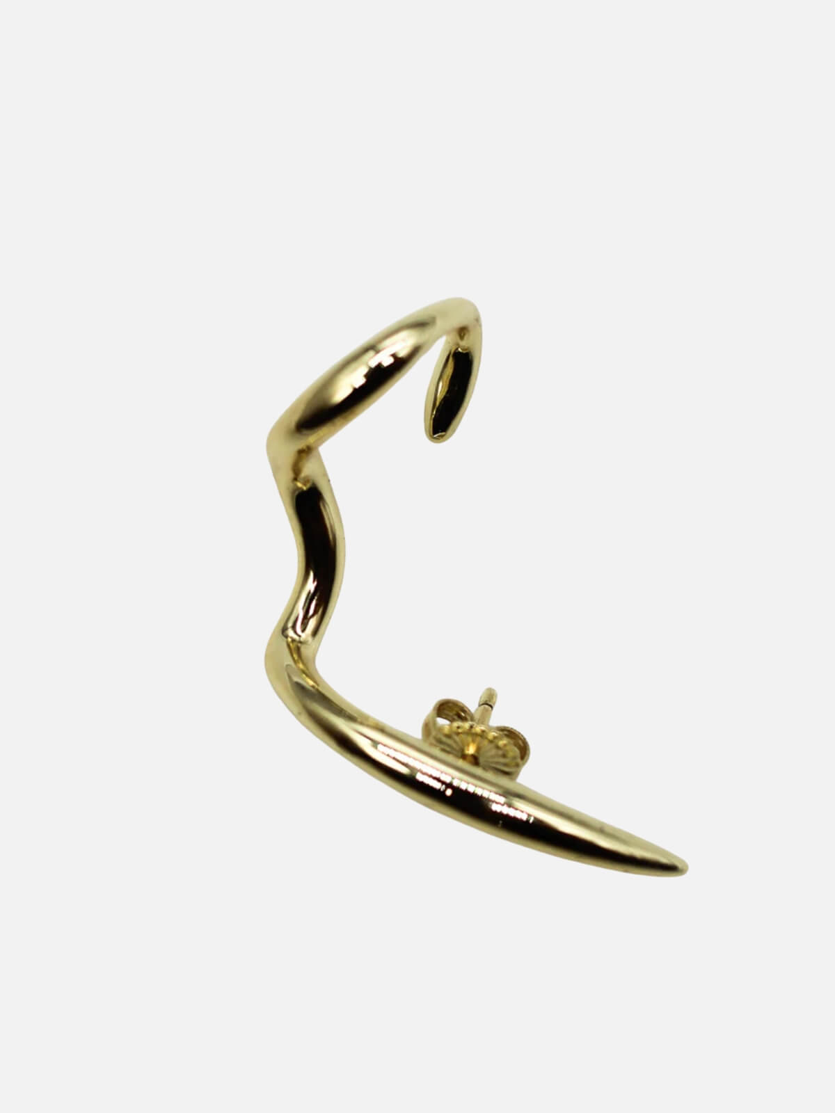 Blade Ear Piece - 18K Gold