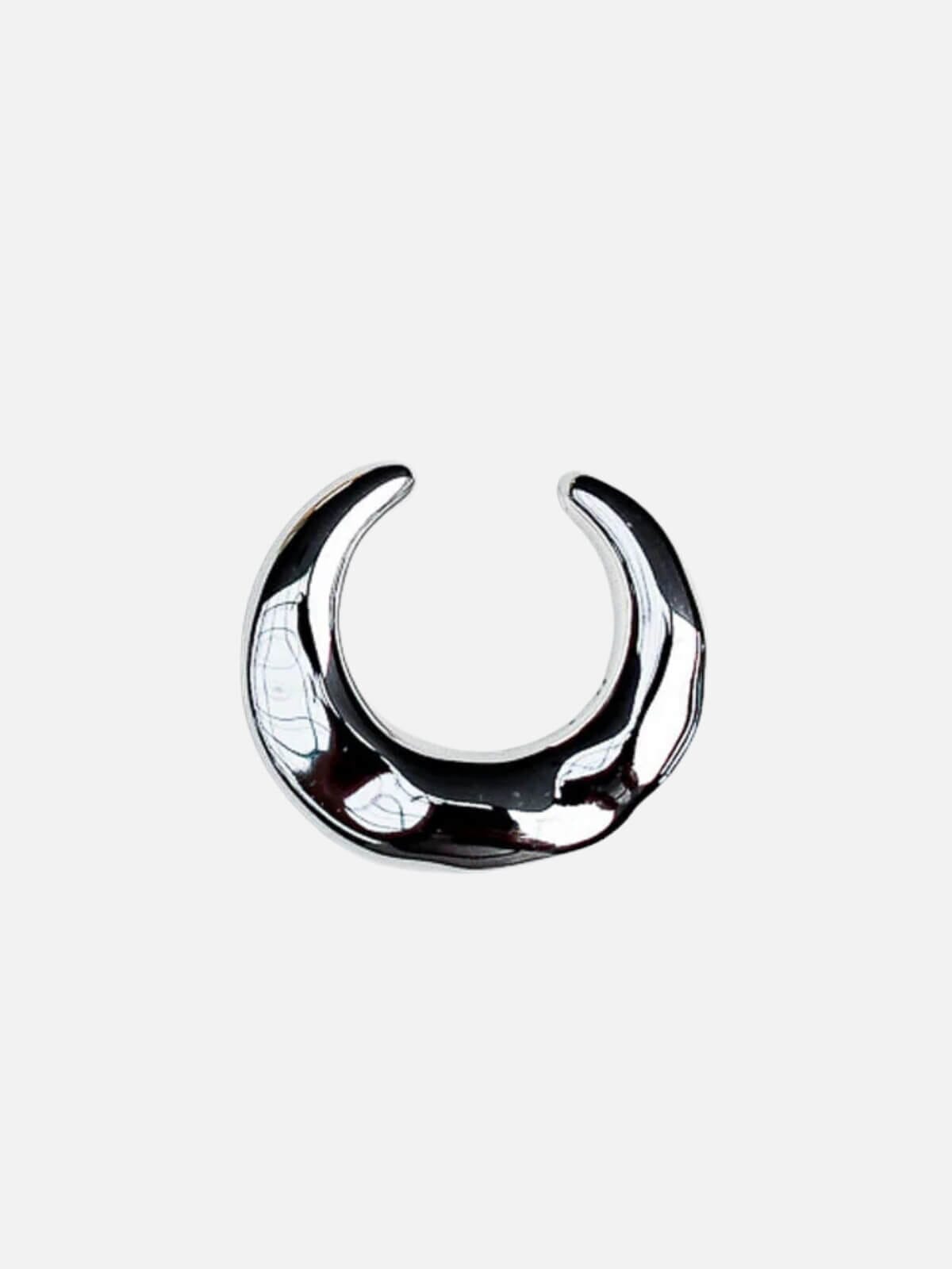 Wonky Ear Cuff: Solid Sterling Silver Earrings F+H Jewellery 