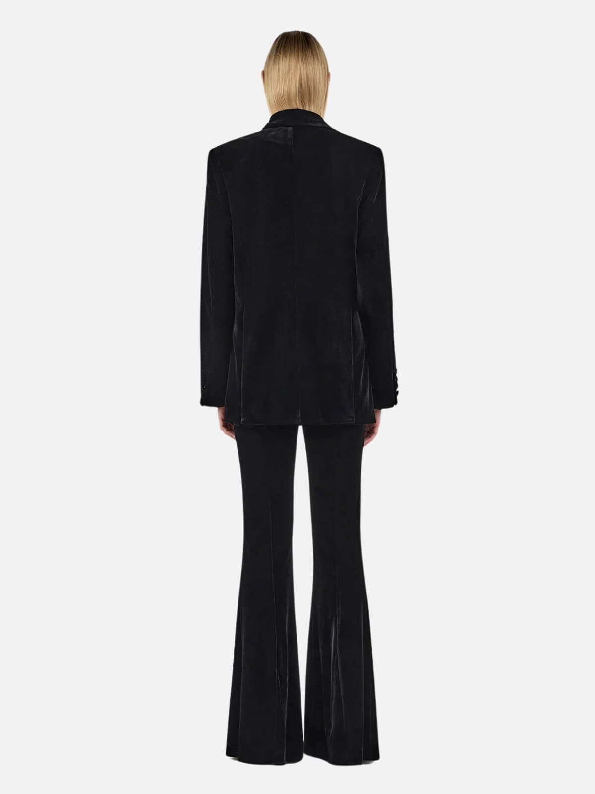 Alistair Velvet Blazer - Black Coats & Jackets Hansen and Gretel 
