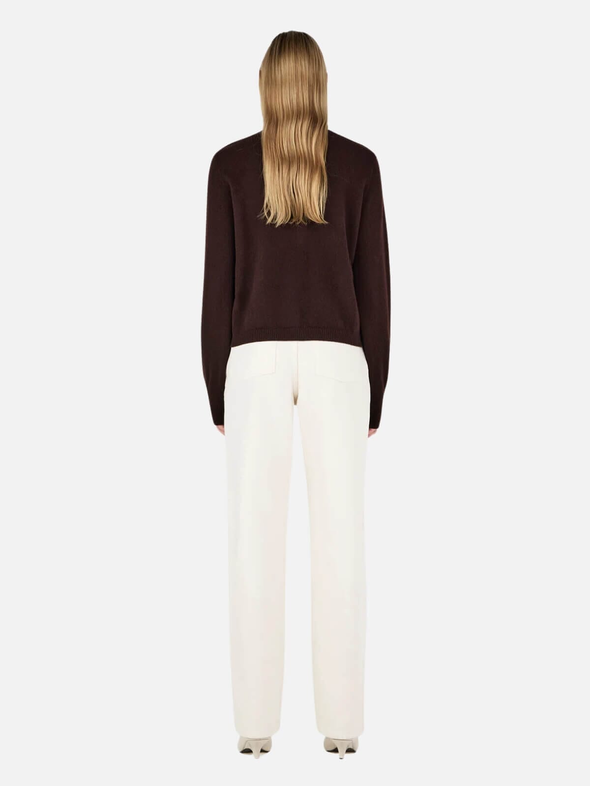 Dolly Cashmere Cardigan - Cognac Jumpers & Knitwear Hansen and Gretel 
