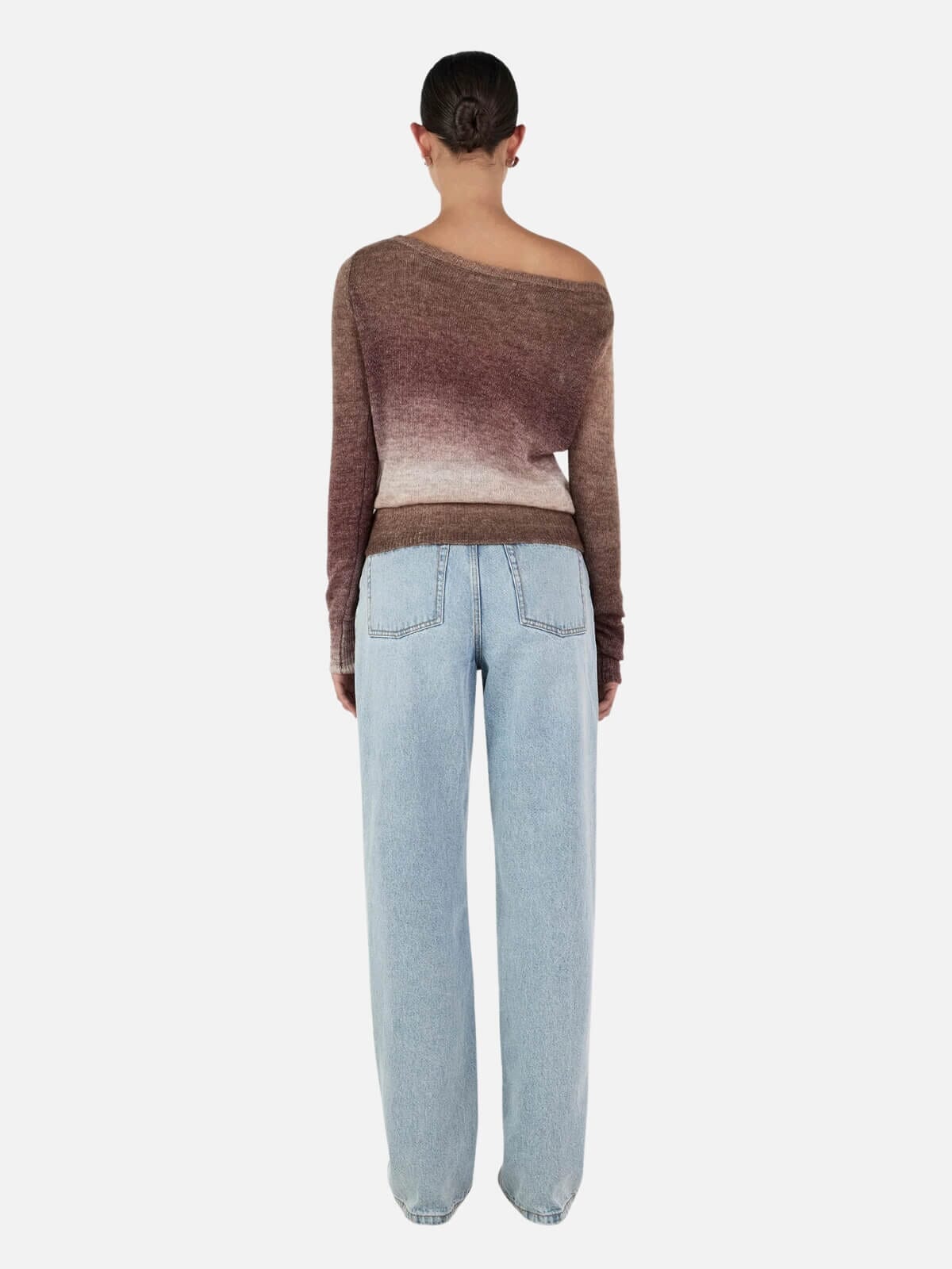 Emmy Knit Top - Mocha Marle Jumpers & Knitwear Hansen and Gretel 