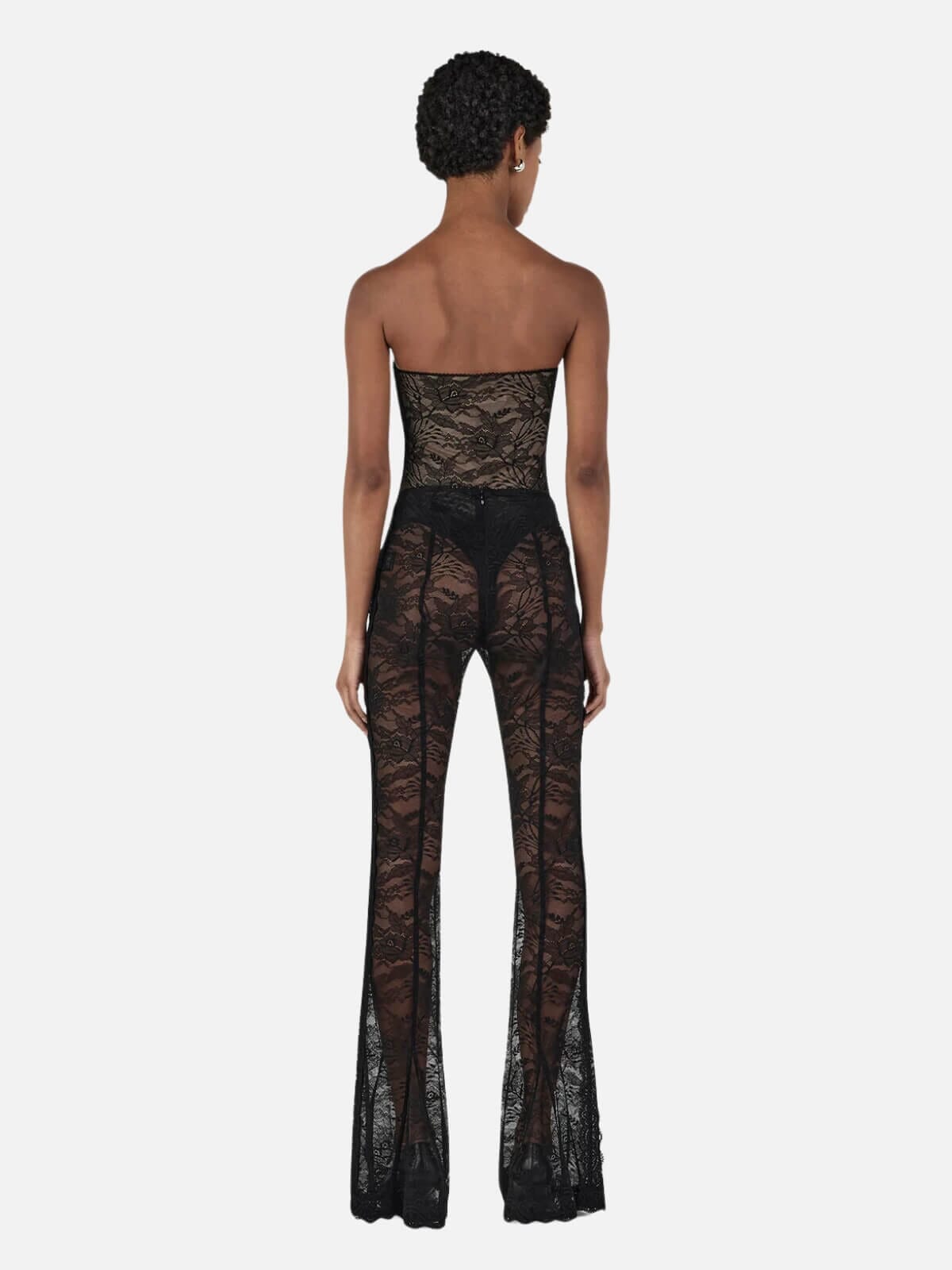 Jillian Lace Pant - Black Pants Hansen and Gretel 