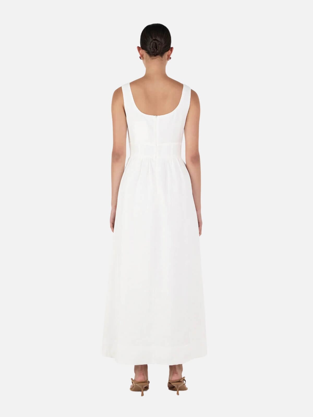 Leonay Midi Dress - Ivory Dresses & Jumpsuits Hansen and Gretel 