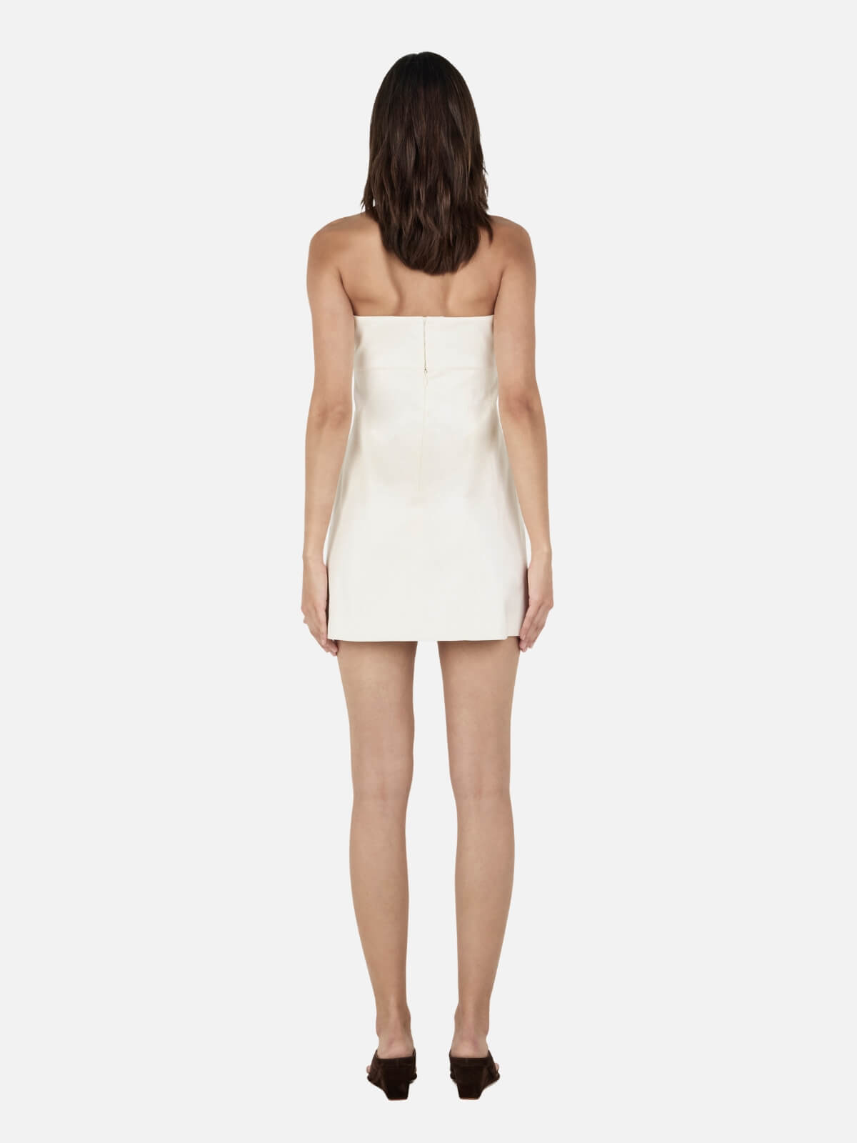 Maggie Taffeta Dress - Ivory