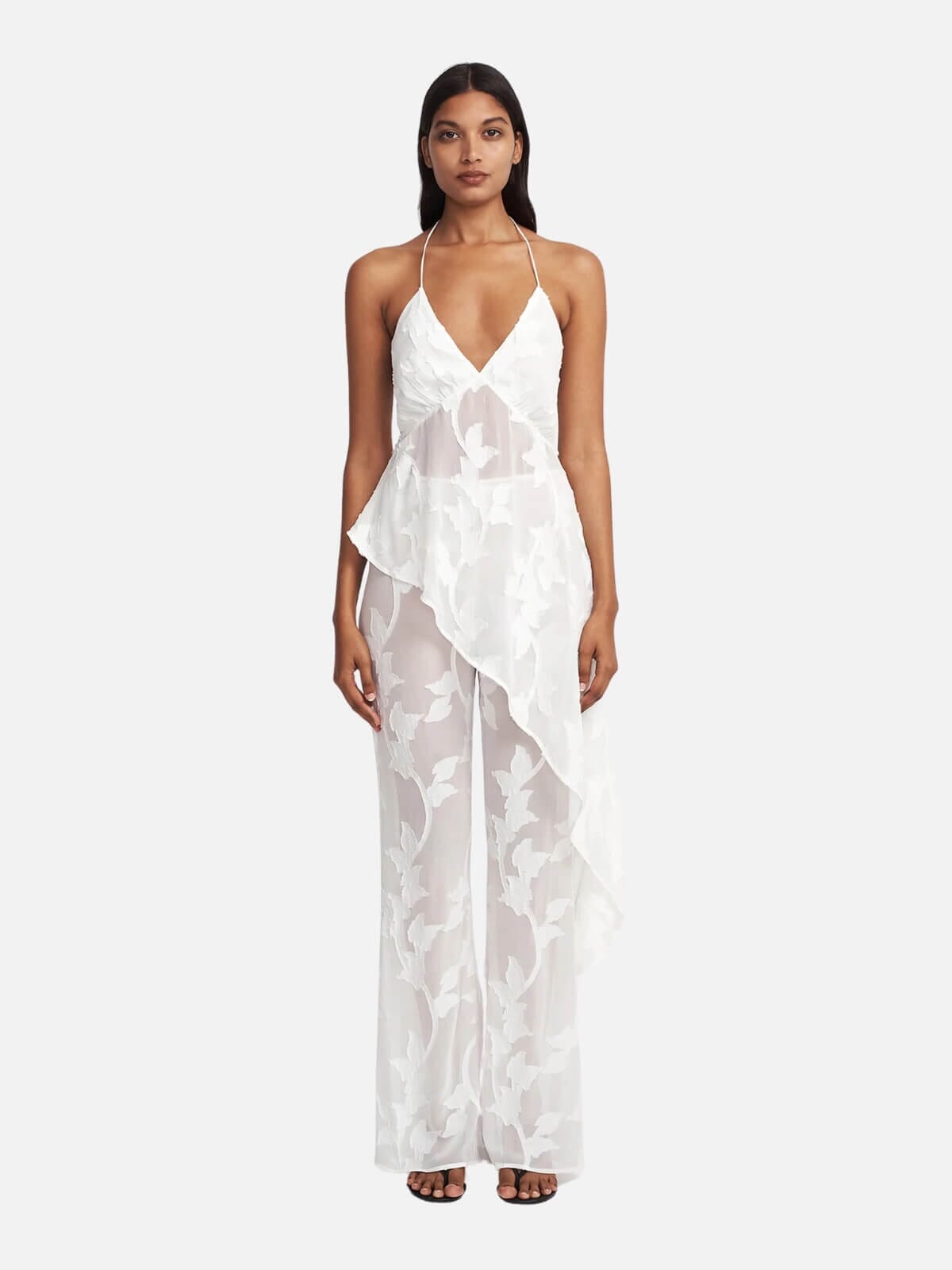 Solange Halter - White Lily Tops Hansen and Gretel 