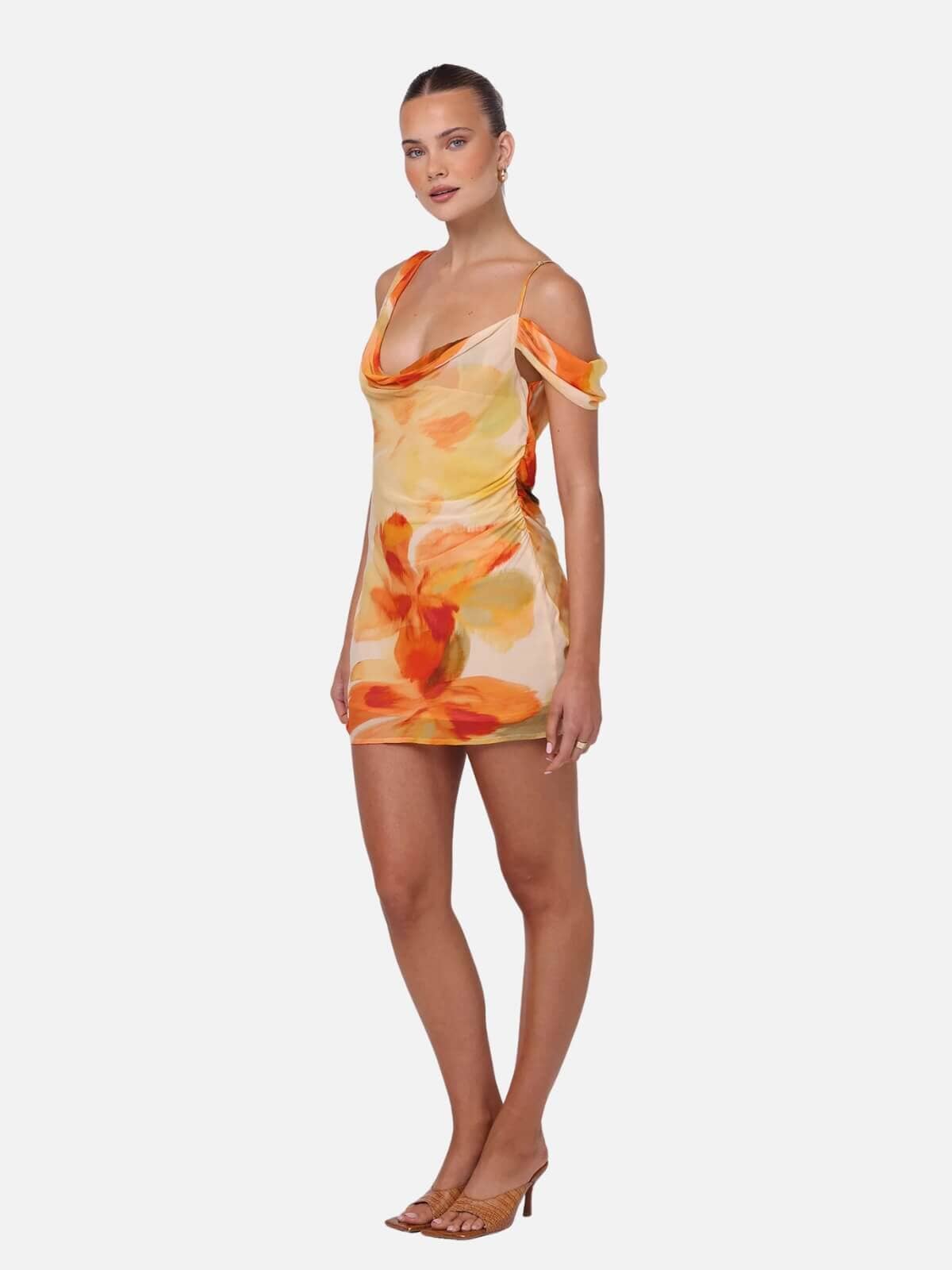 Kahli Mini Dress - Marigold