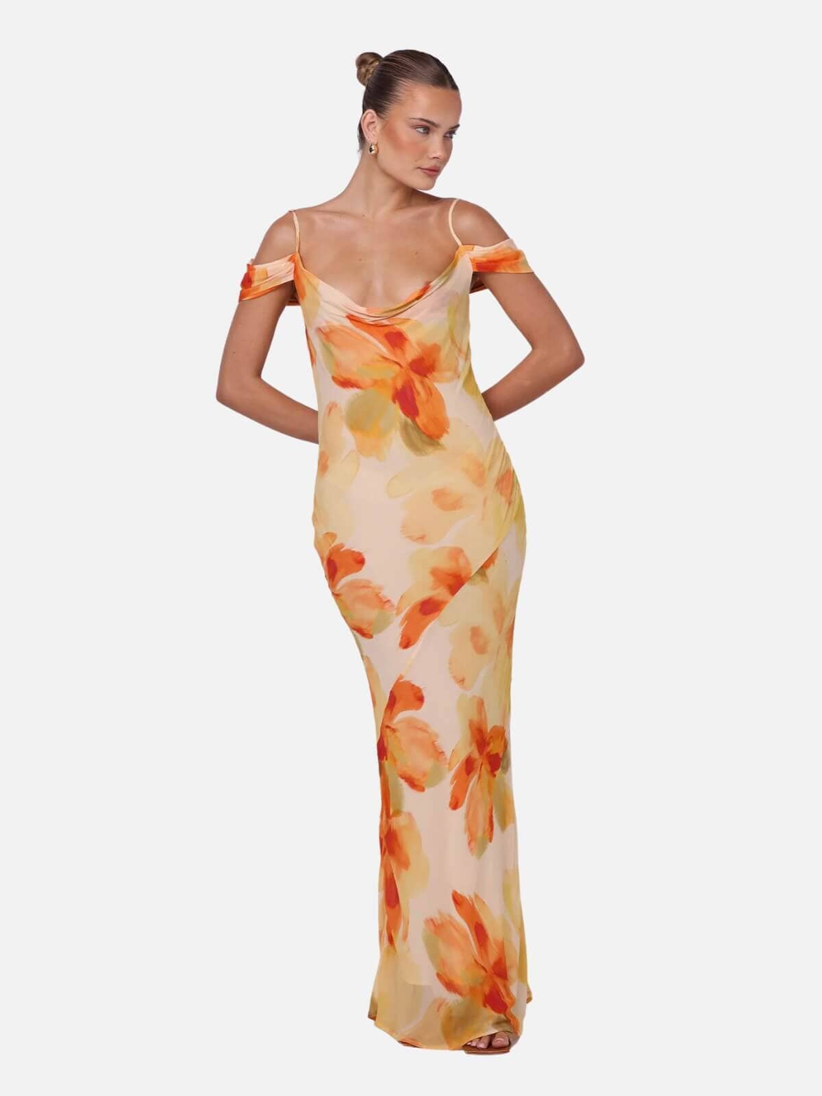 Wren Maxi Dress - Marigold