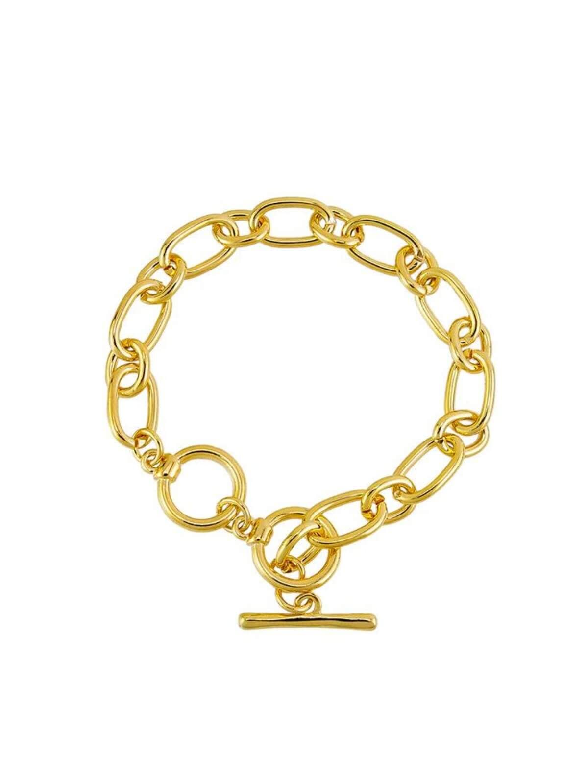 Jolie & Deen | Aarna Chain Bracelet - Gold | Perlu