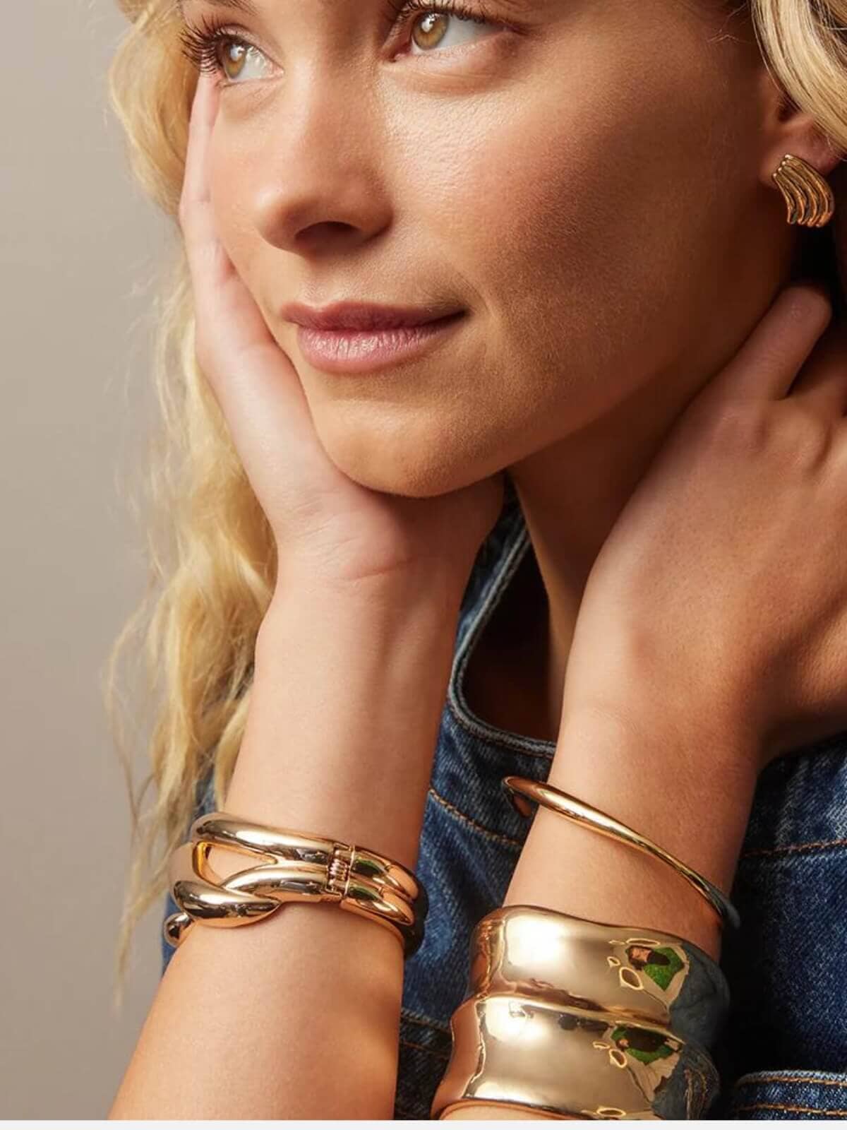 Jolie & Deen | Branwen Bracelet - Gold | Perlu