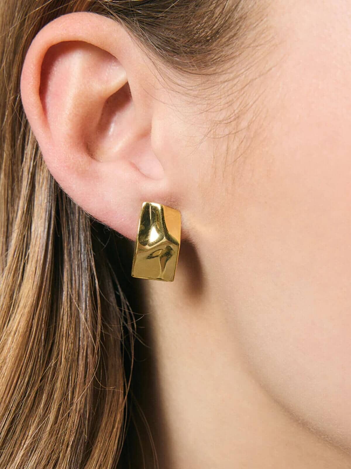 Gillian Earrings - Gold Earrings Jolie & Deen 