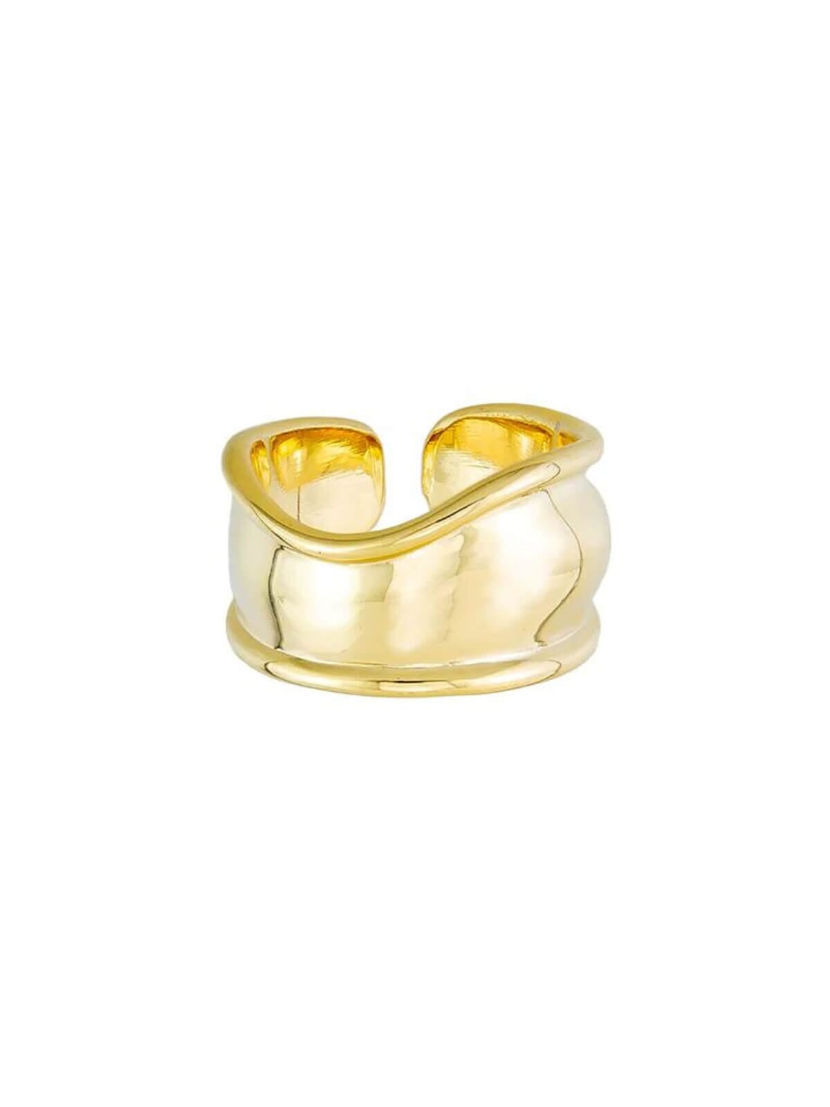 Jolie & Deen | Harlow Ring - Gold | Perlu