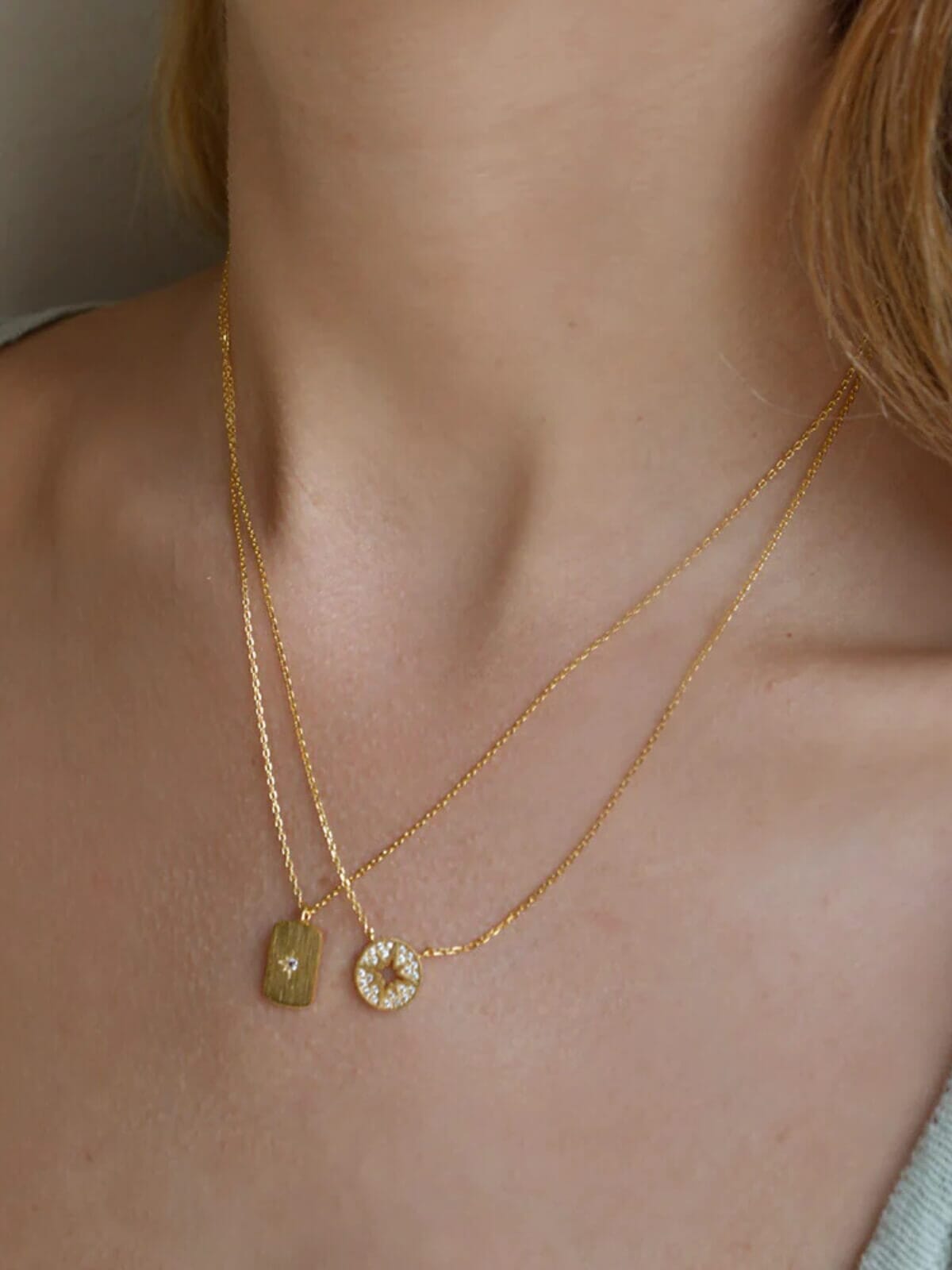 Hayley Necklace Necklaces Jolie & Deen 