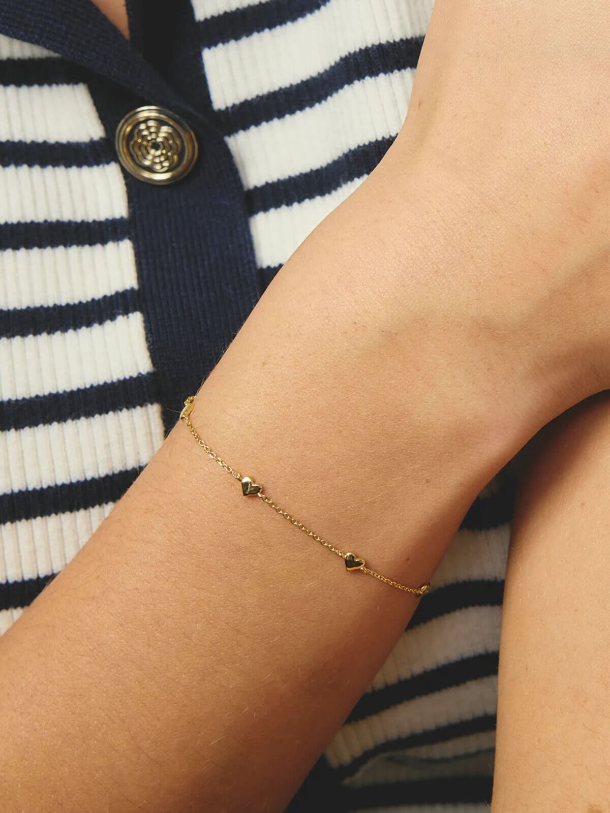 Jolie & Deen | Lani Bracelet Sterling 925 - Gold | Perlu