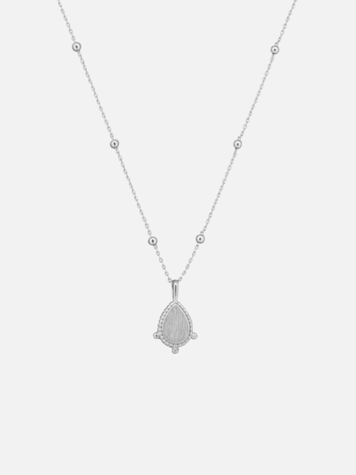 Jolie & Deen | Leora Necklace - Silver | Perlu